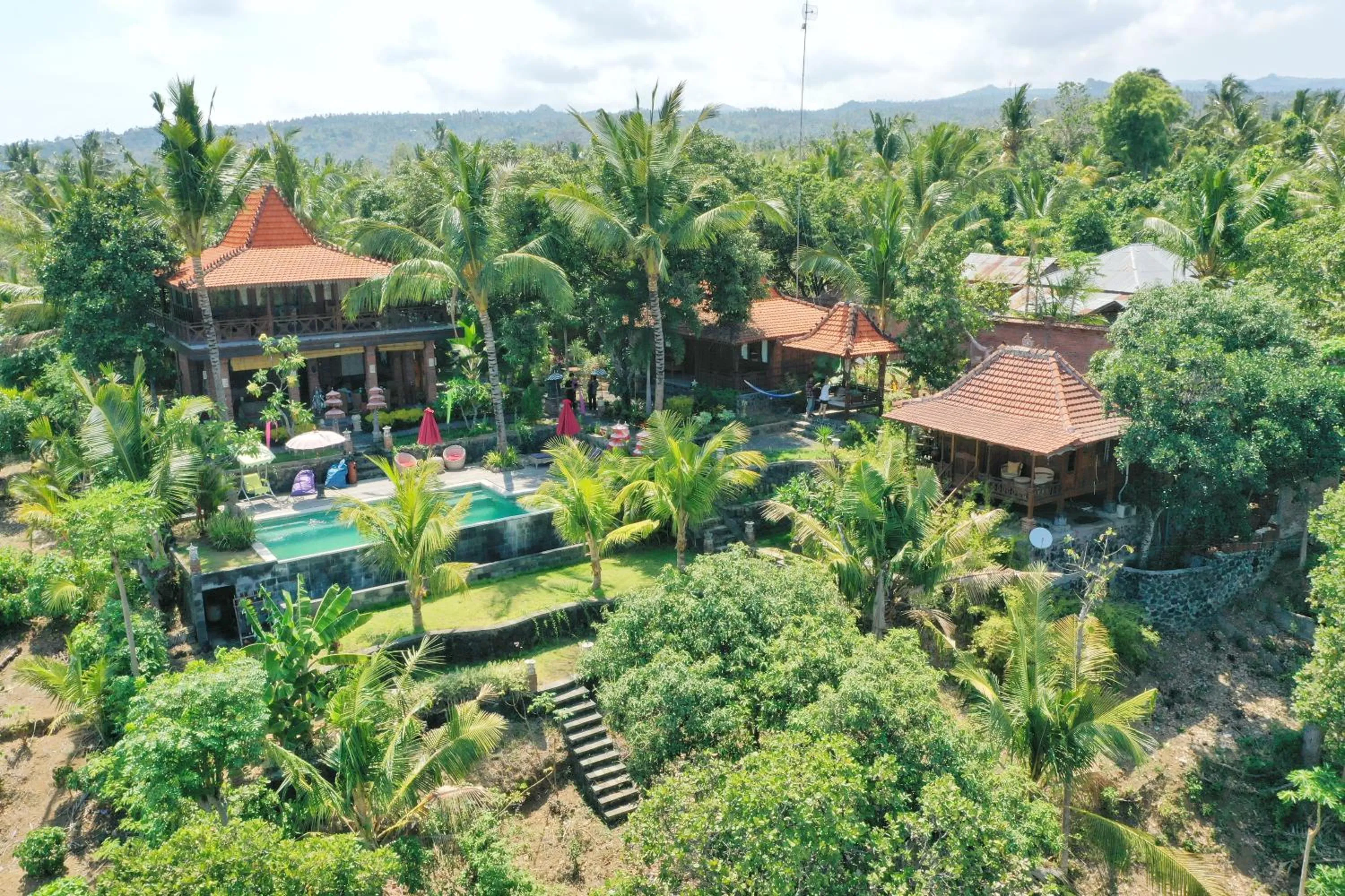 Bird's eye view in Villa Bantes mps