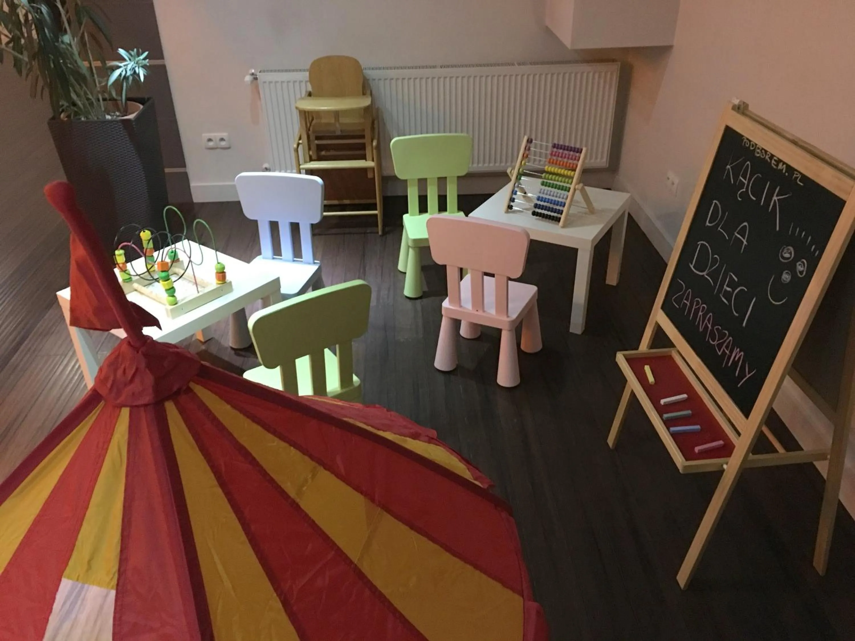 Children play ground in Zajazd Pod Borem