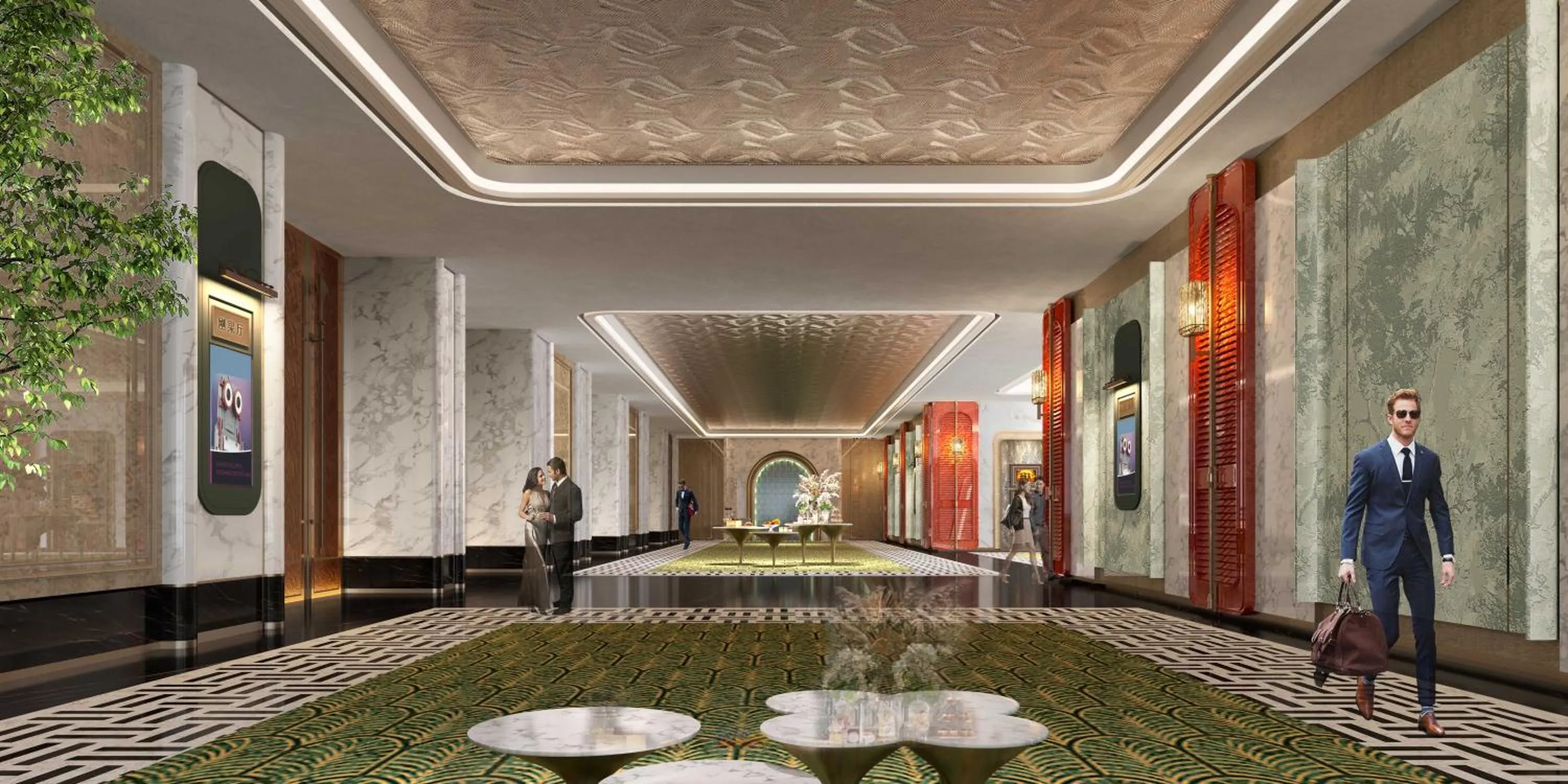 Lobby or reception in Fleuve Congo Hotel By Blazon Hotels