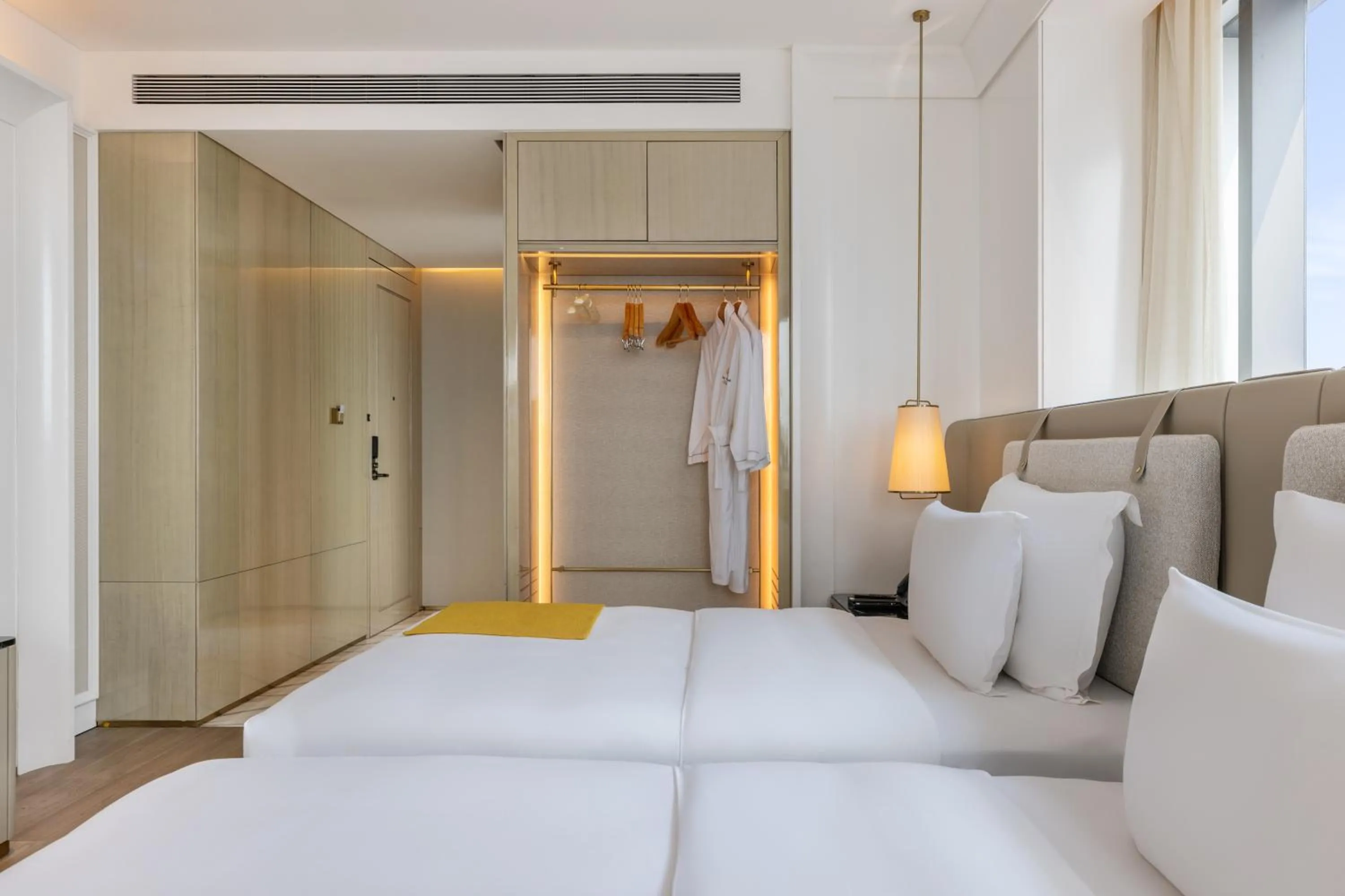 Bed in Fleuve Congo Hotel By Blazon Hotels