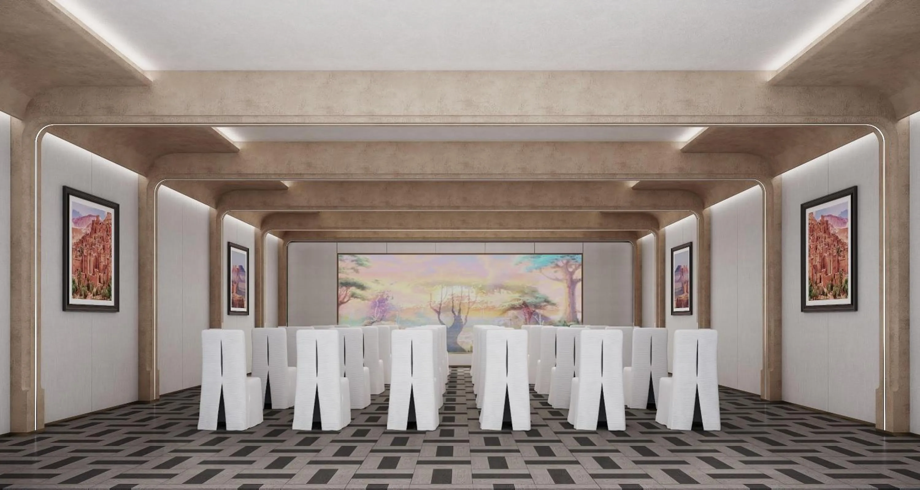 Meeting/conference room in Fleuve Congo Hotel By Blazon Hotels