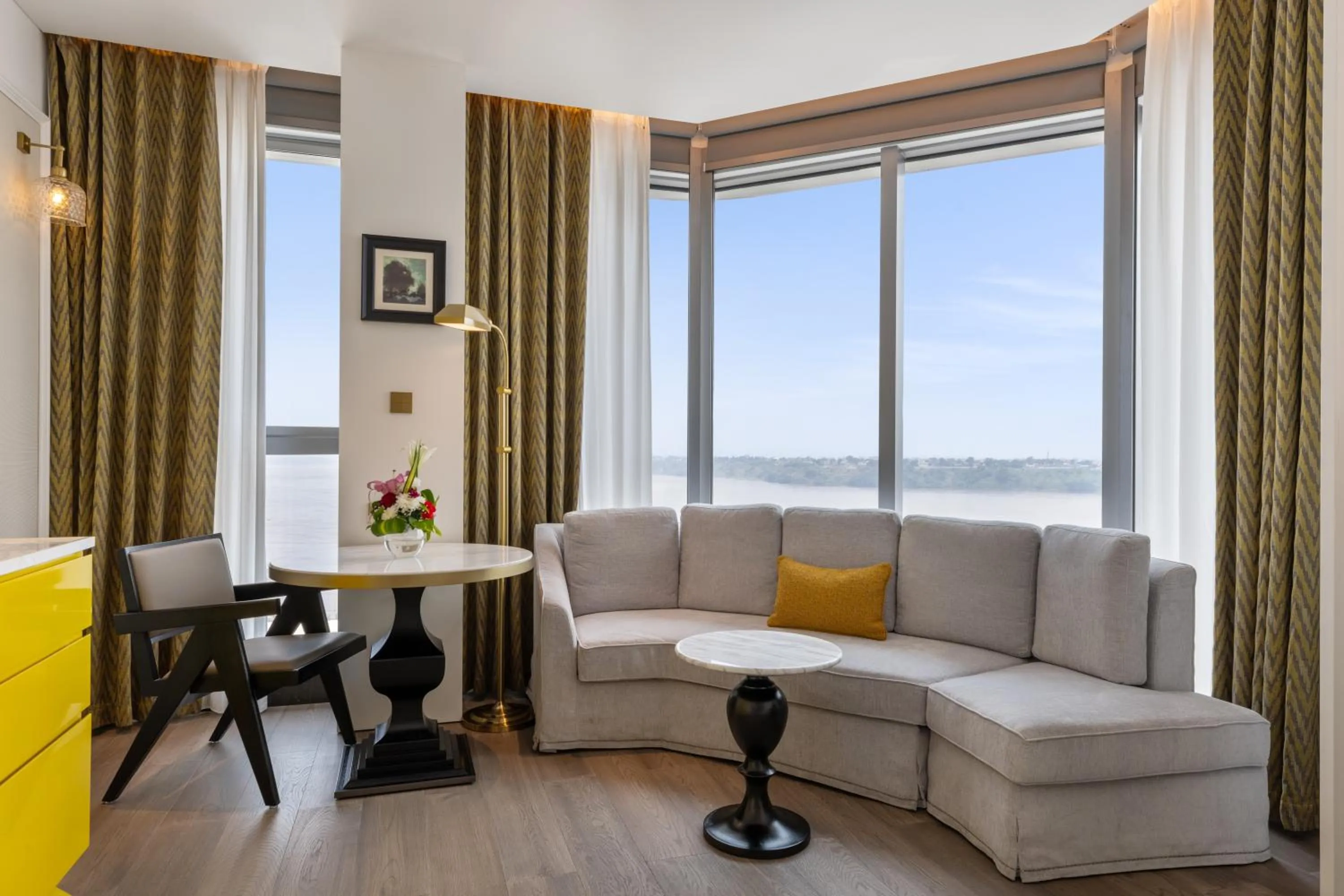 River view in Fleuve Congo Hotel By Blazon Hotels