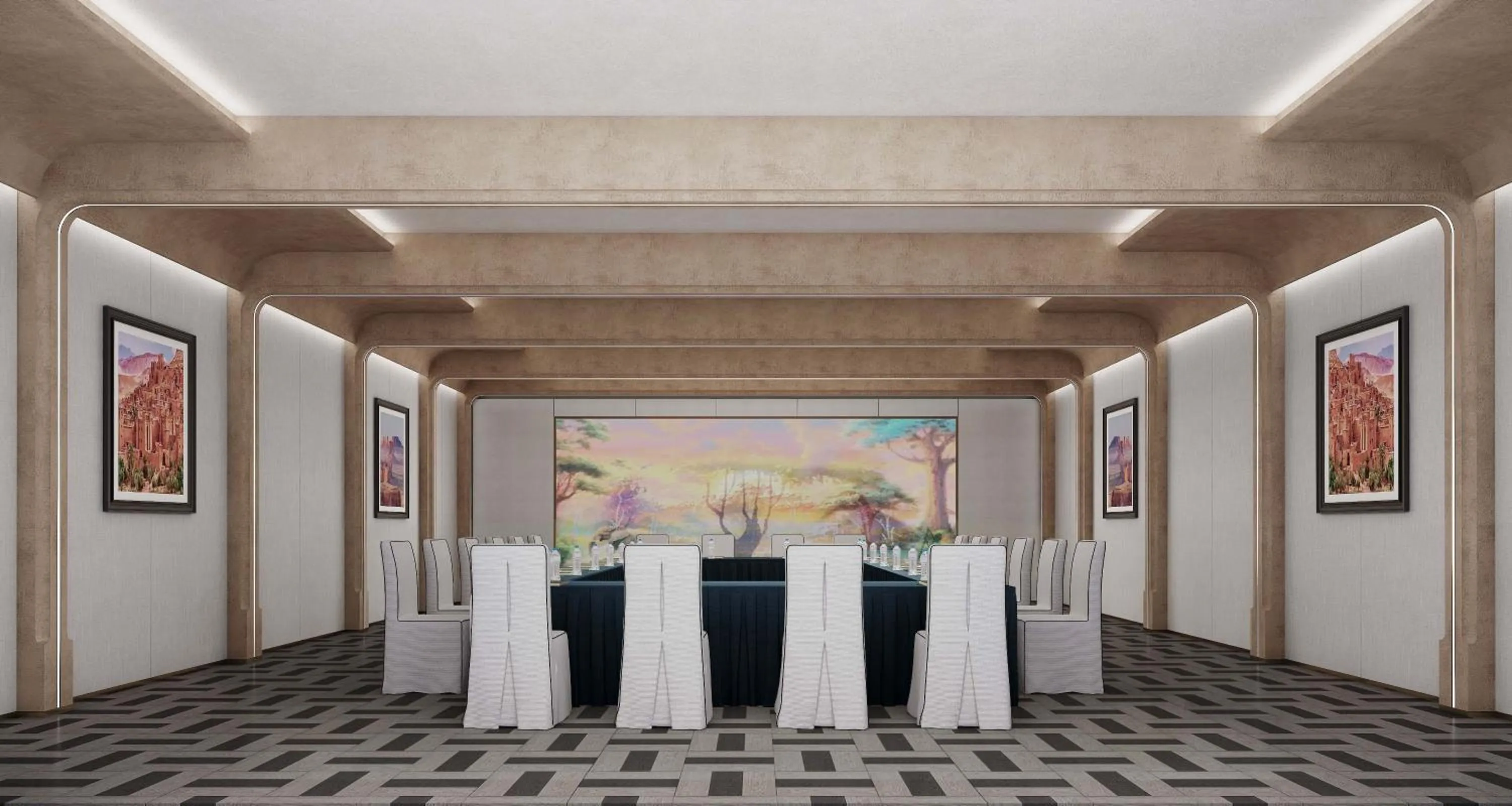 Meeting/conference room in Fleuve Congo Hotel By Blazon Hotels