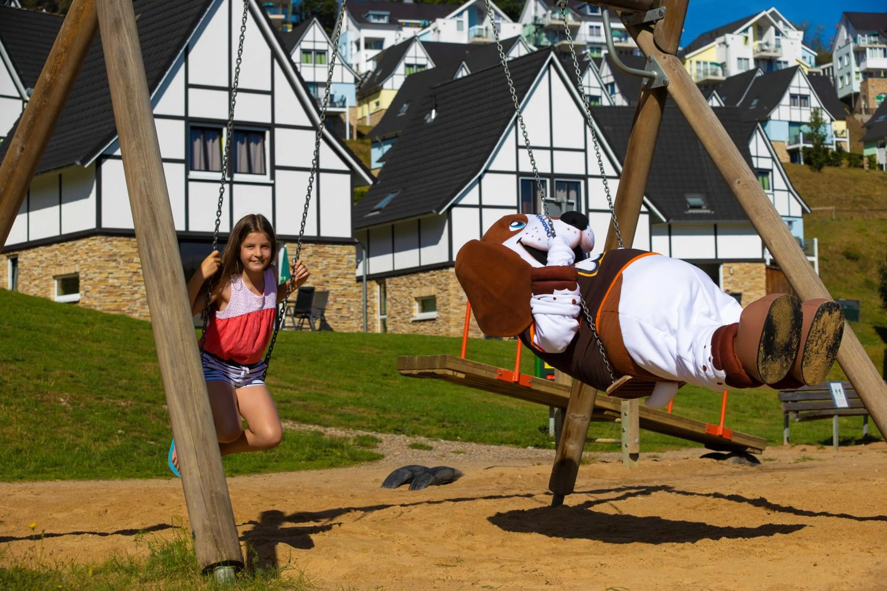 Children play ground in Dormio Resort Eifeler Tor