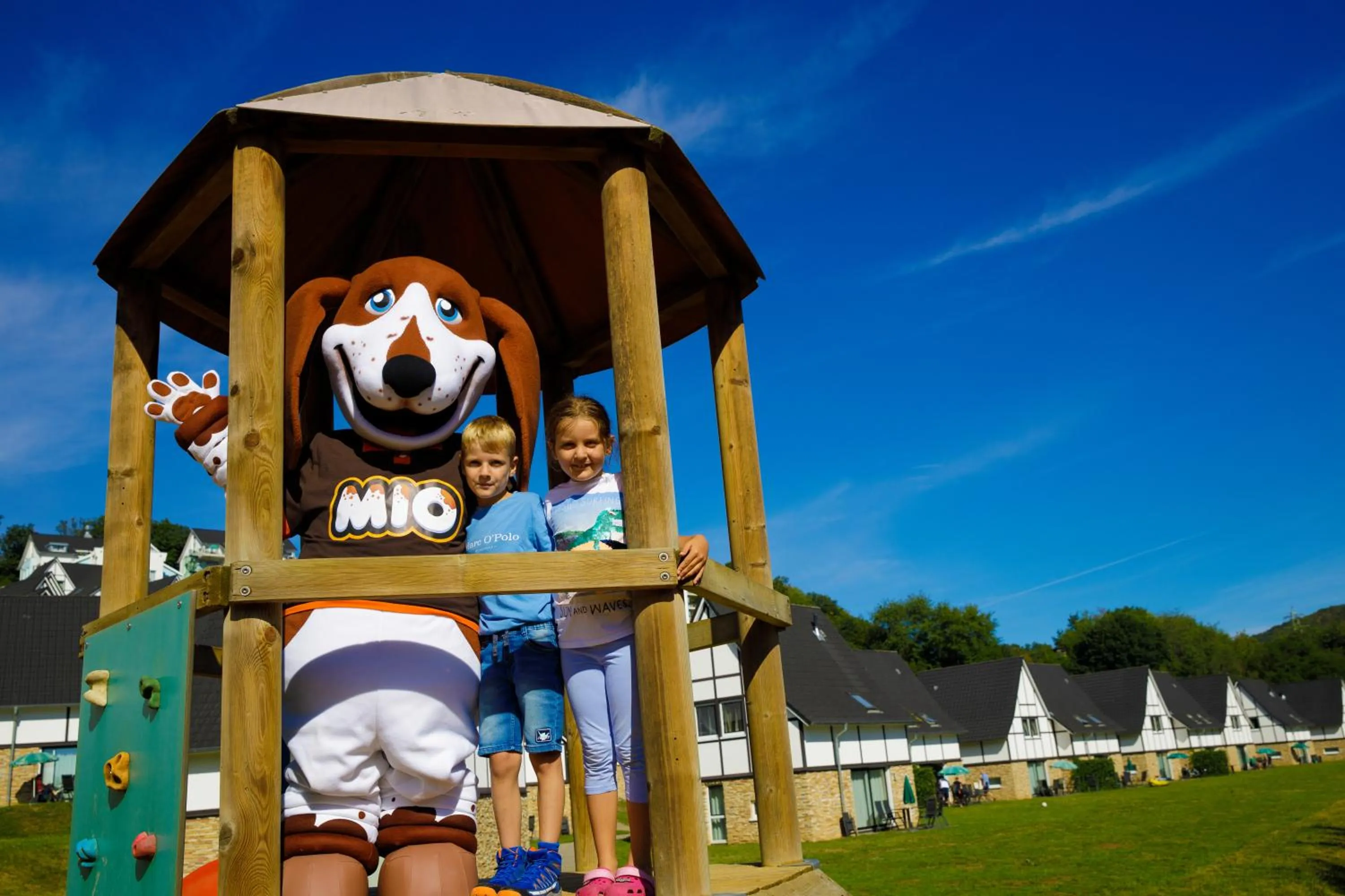 Children play ground in Dormio Resort Eifeler Tor