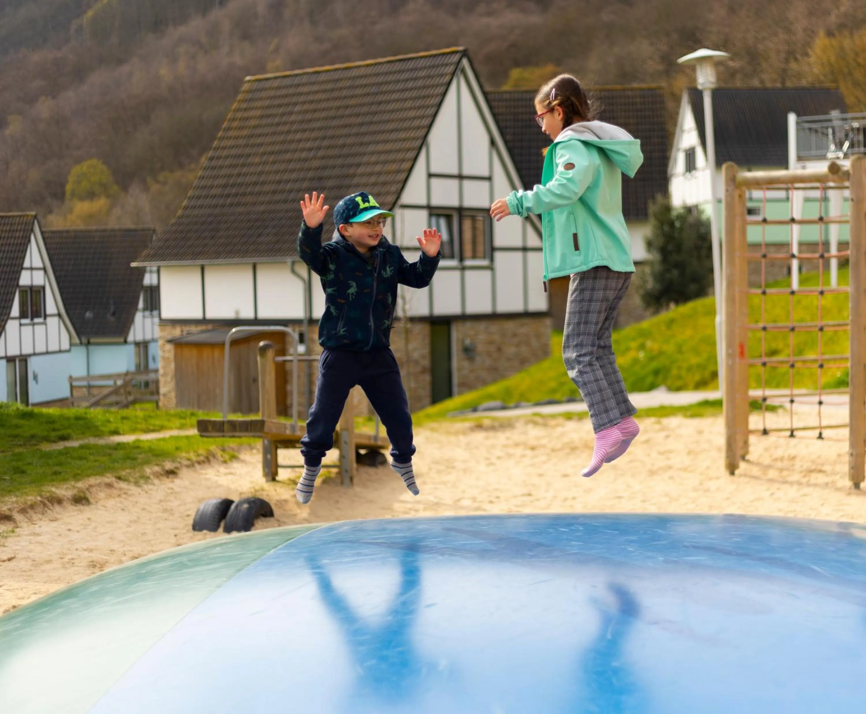 Children play ground in Dormio Resort Eifeler Tor