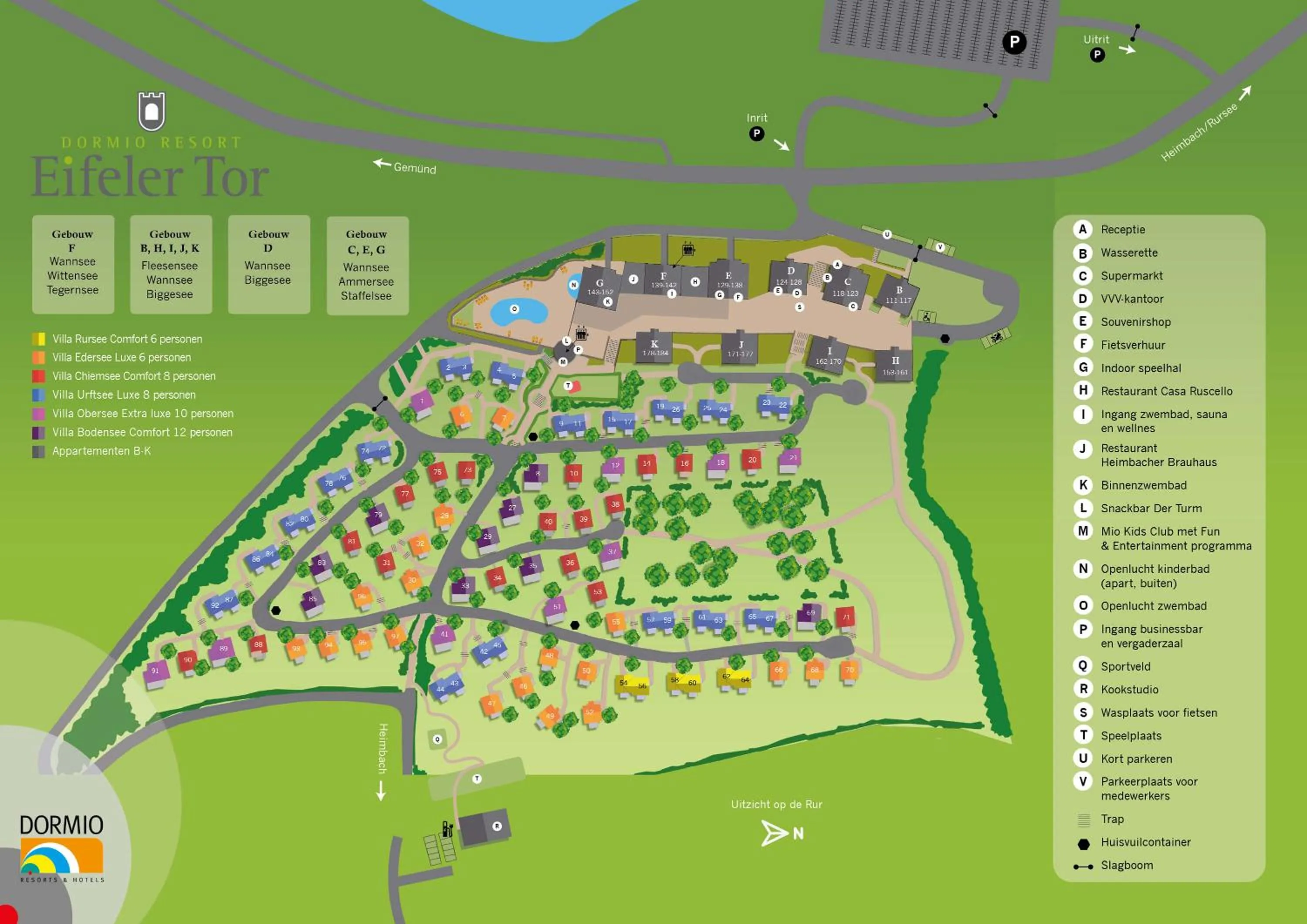 Floor plan in Dormio Resort Eifeler Tor