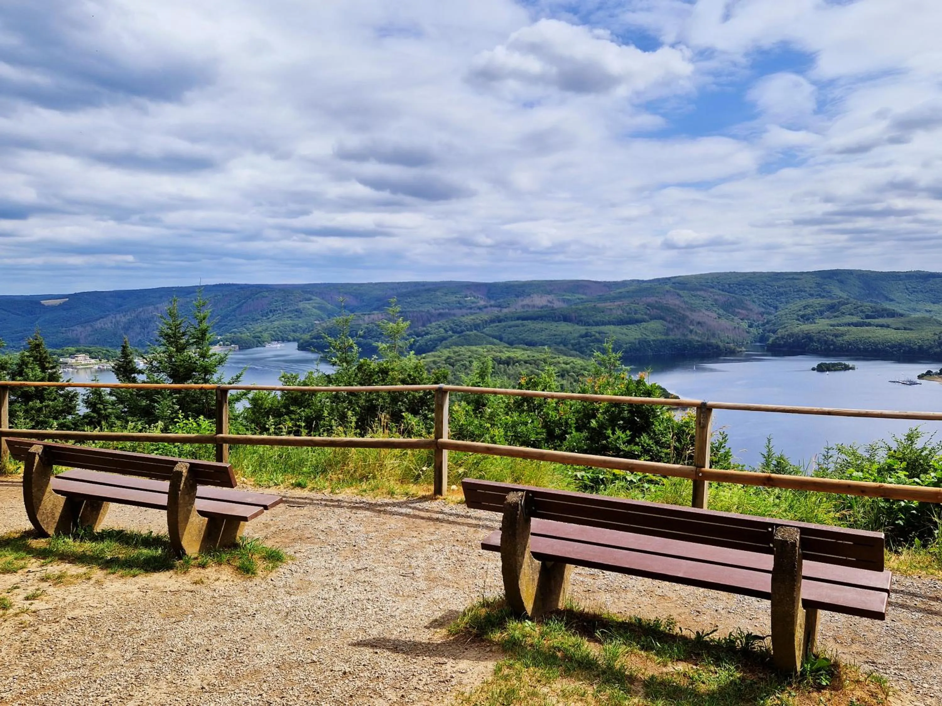 Lake view in Dormio Resort Eifeler Tor