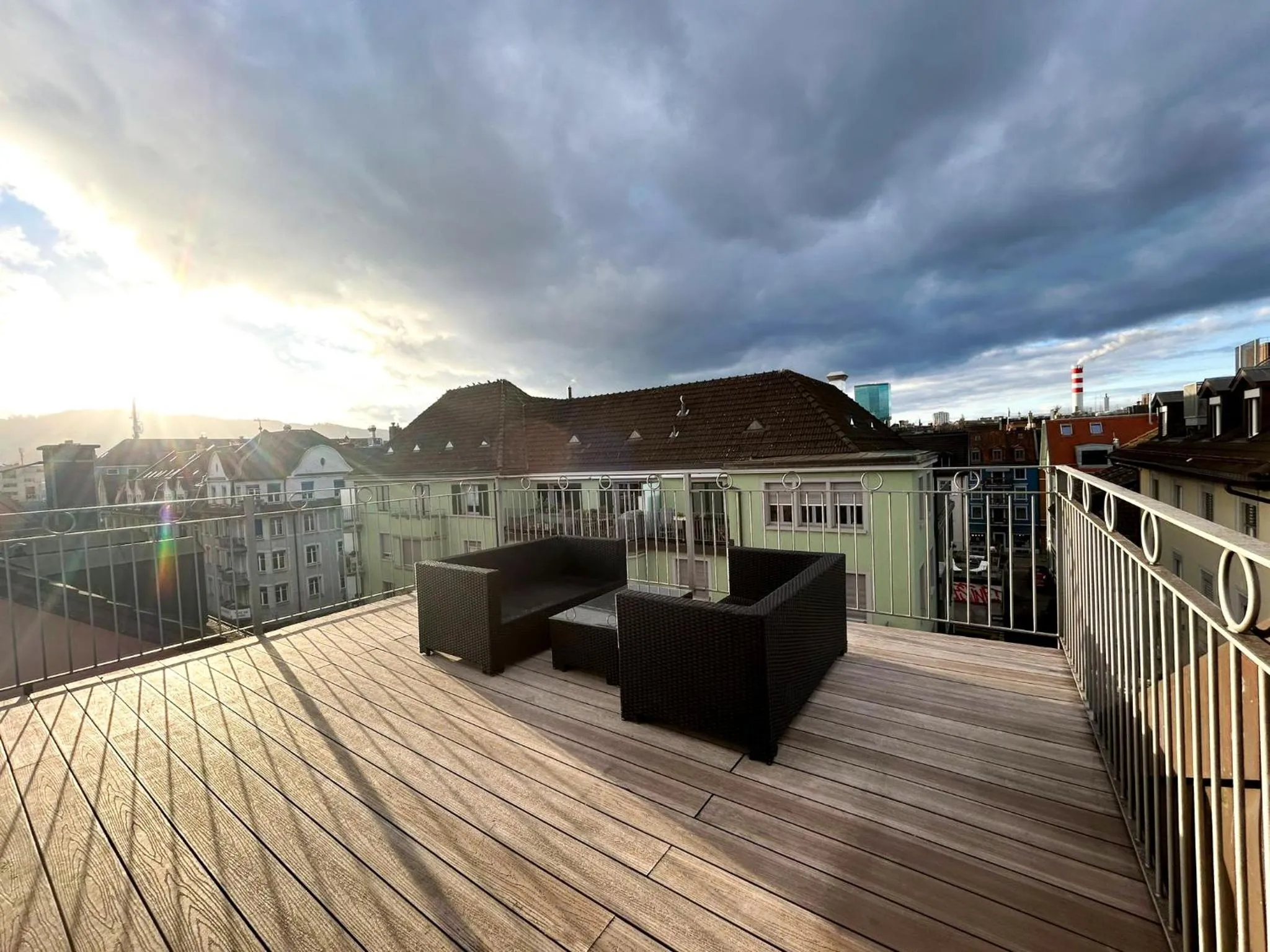 Balcony/Terrace in Gasthaus 210
