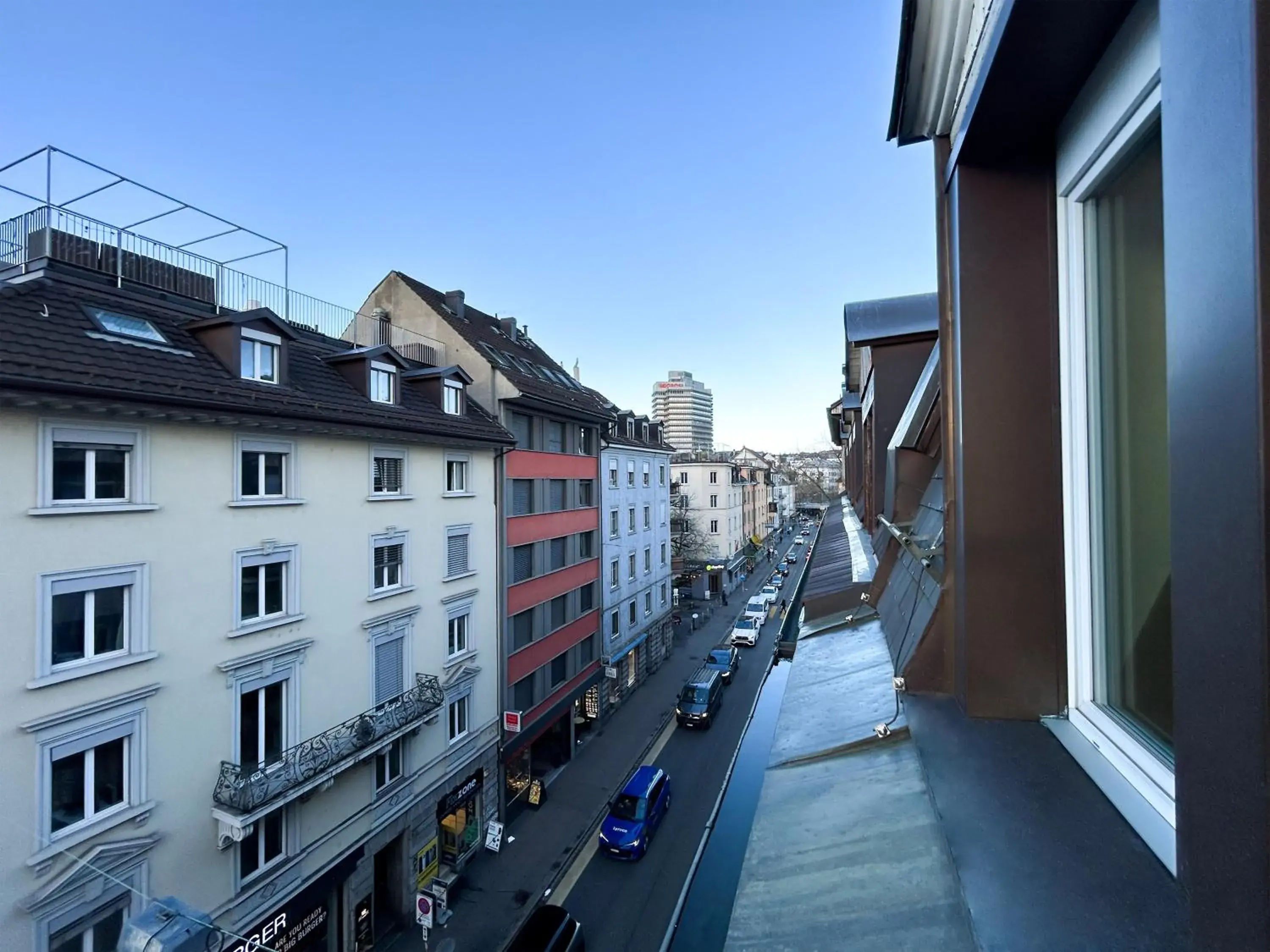 City view in Gasthaus 210 City view in Gasthaus 210