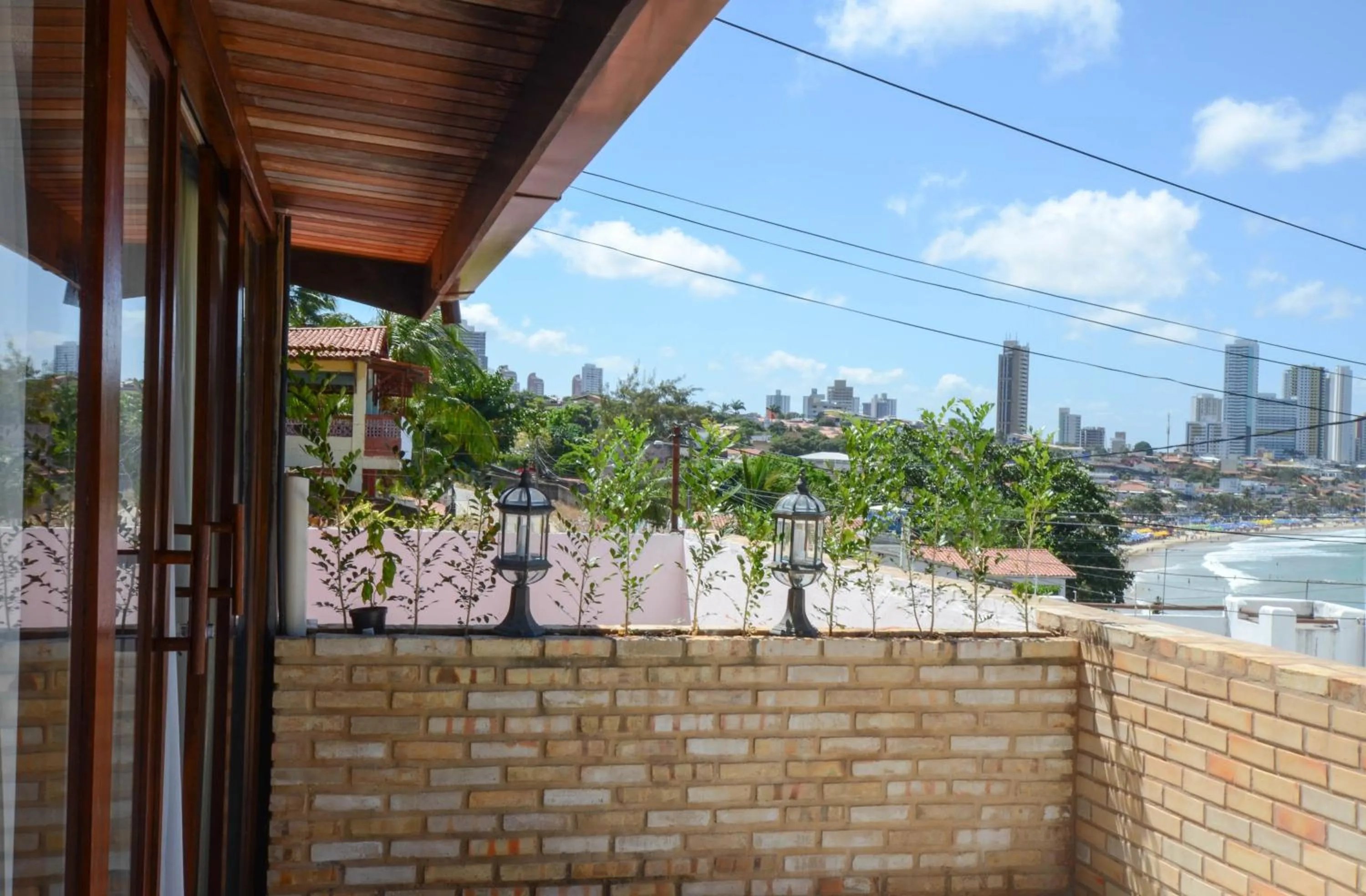 Sea view in Flat Vila 4 Amigos