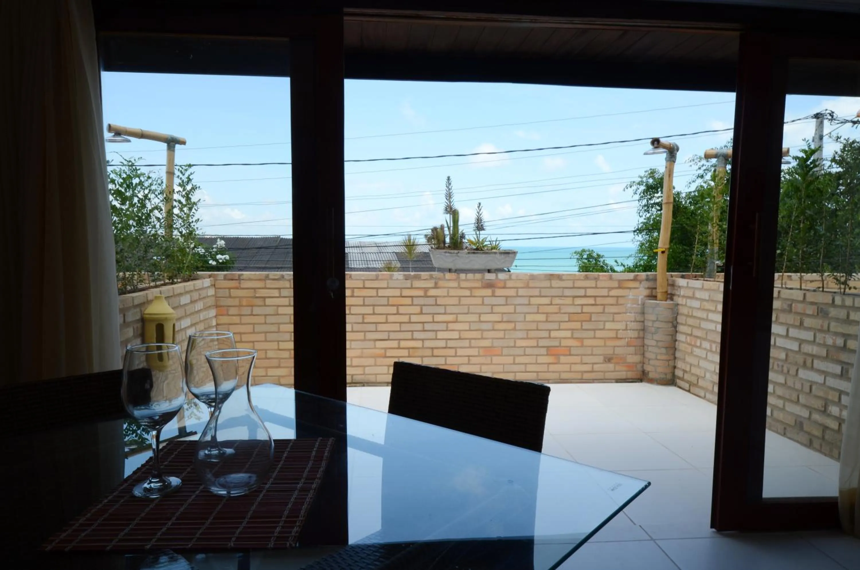 Balcony/Terrace in Flat Vila 4 Amigos