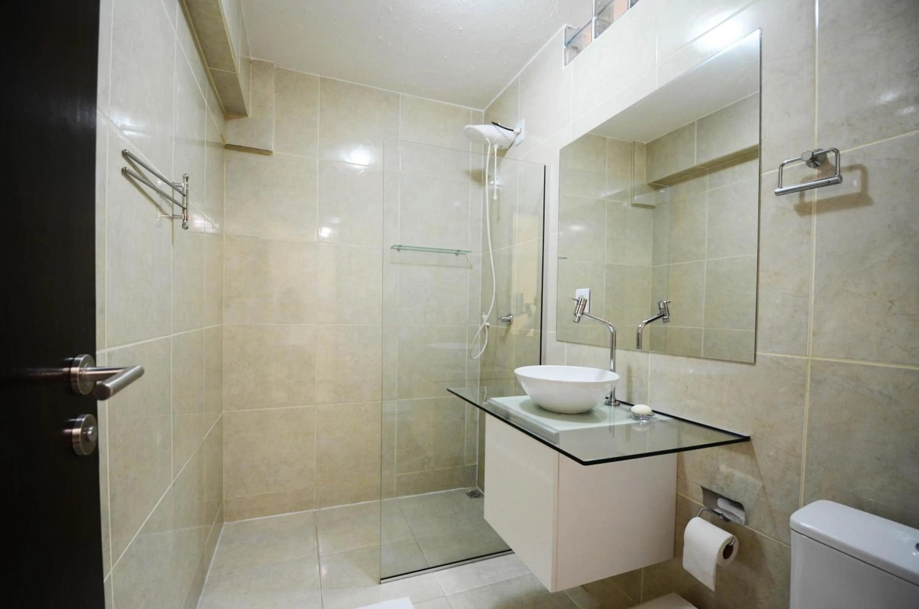 Bathroom in Flat Vila 4 Amigos