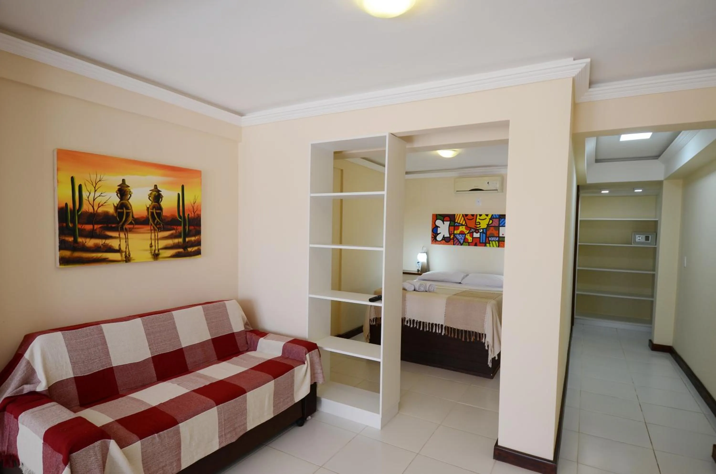 Bedroom in Flat Vila 4 Amigos