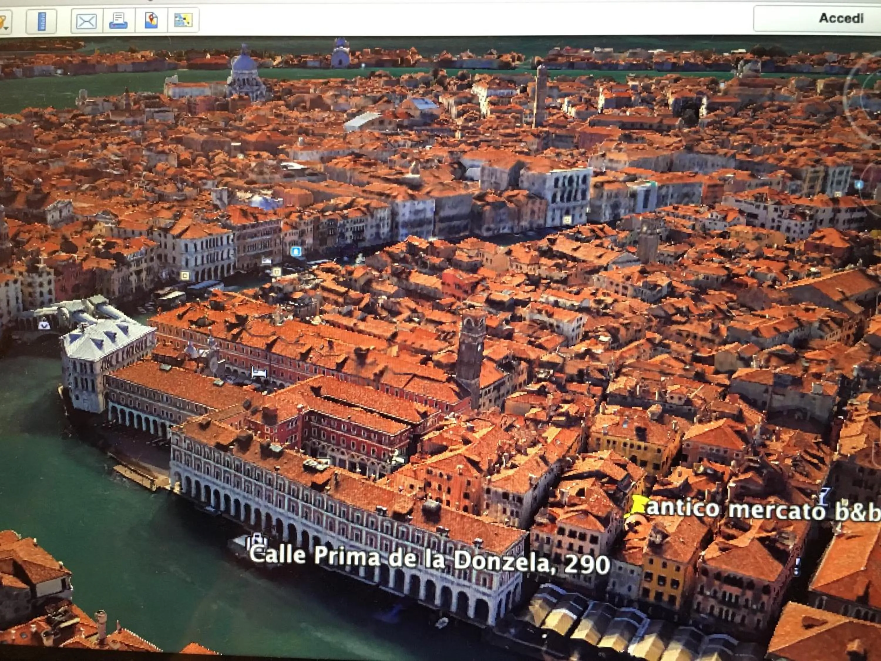 Nearby landmark in Antico Mercato