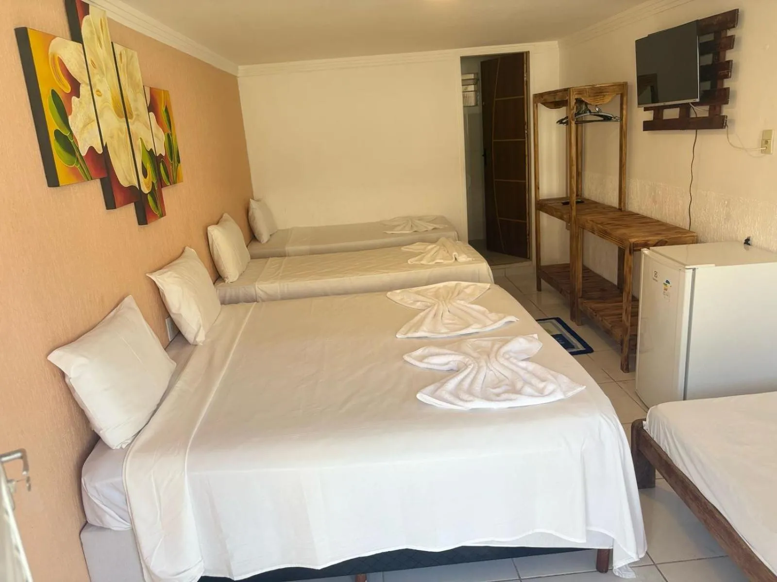 Bed in Lamares Pousada de Charme