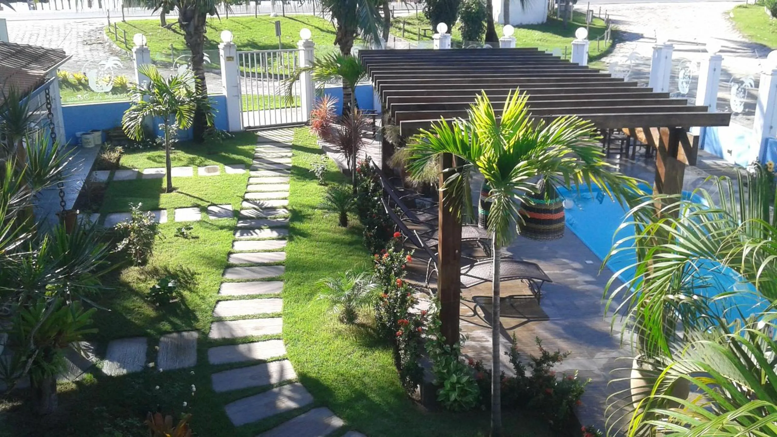 Garden view in Lamares Pousada de Charme