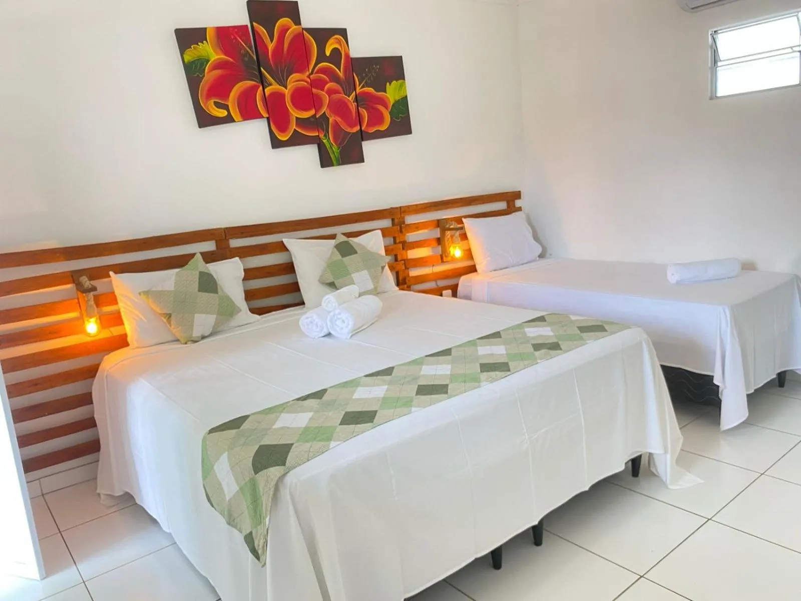 Bed in Lamares Pousada de Charme