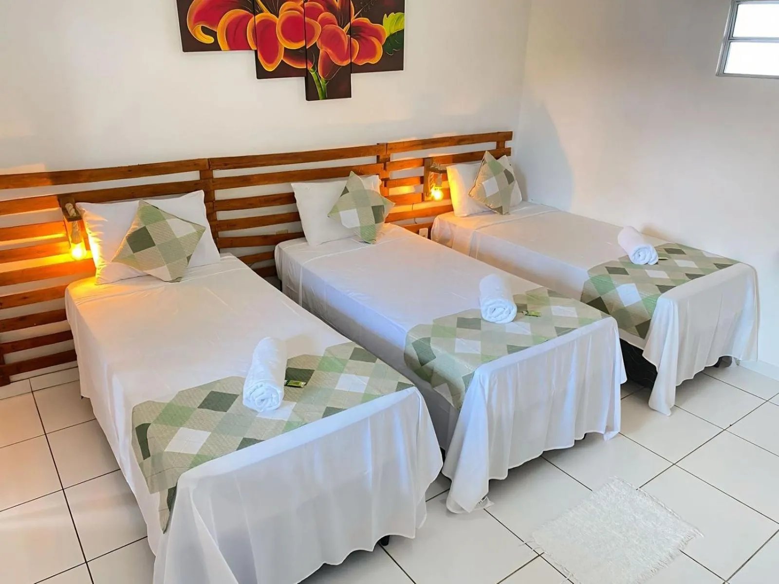 Bed in Lamares Pousada de Charme