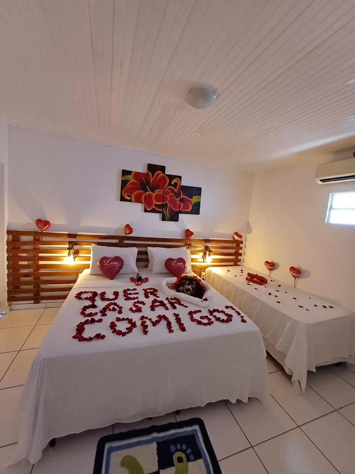 Bed in Lamares Pousada de Charme