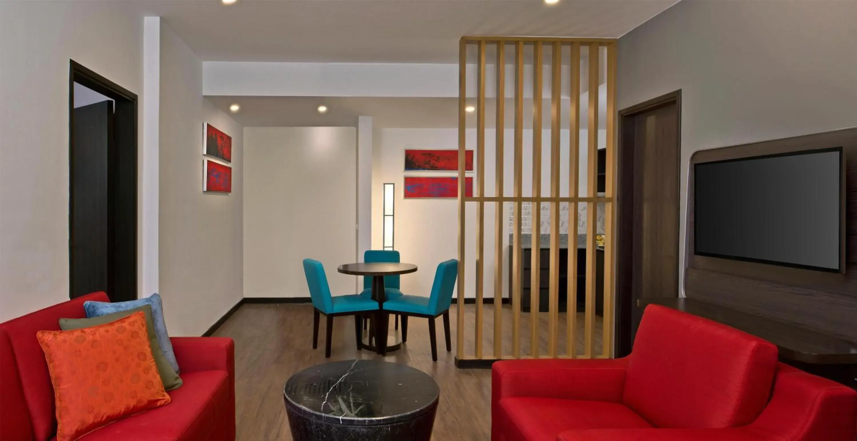 Photo of the whole room in Park Inn By Radisson Amritsar Airport Photo of the whole room in Park Inn By Radisson Amritsar Airport