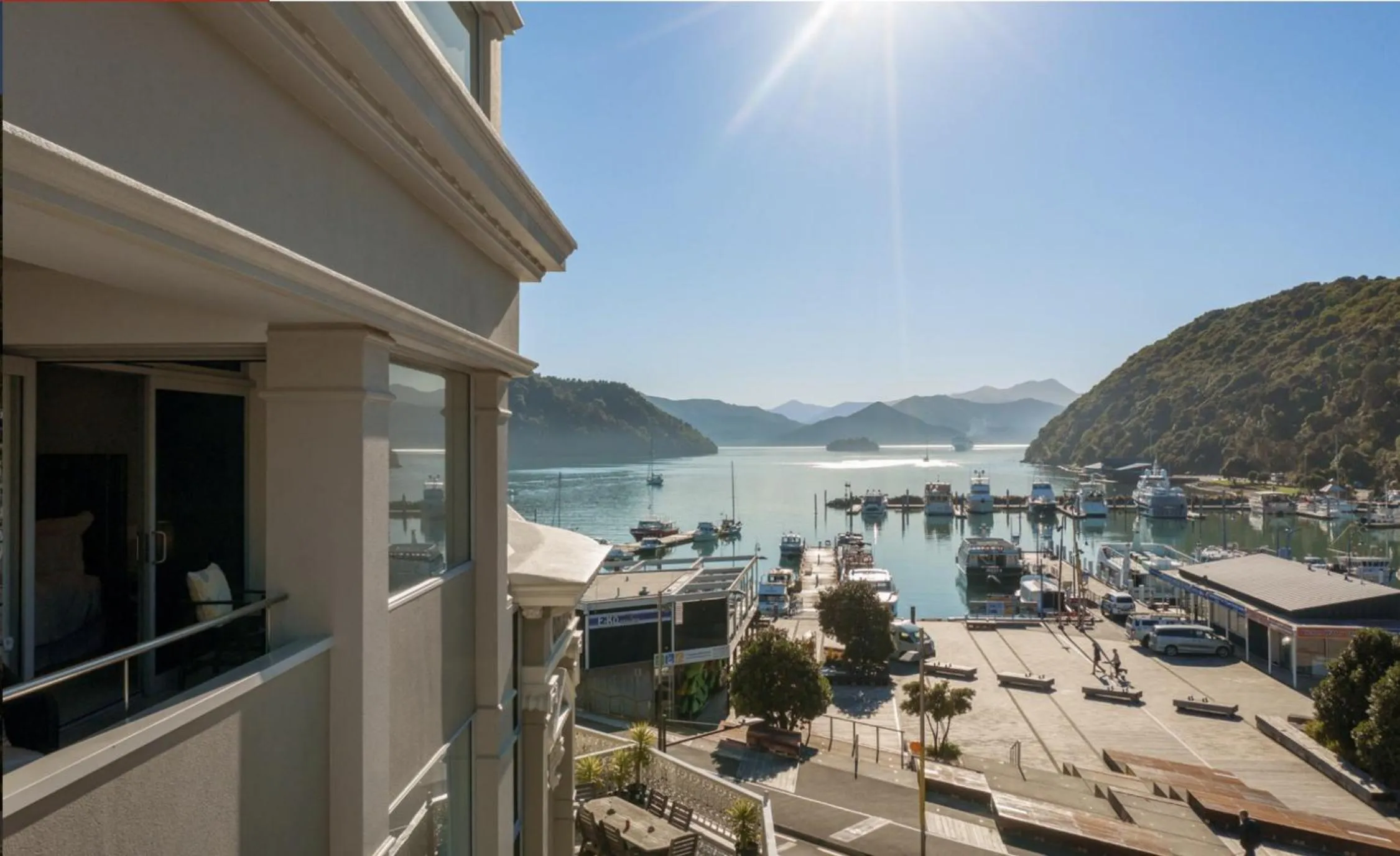 Sea view in Picton Waterfront Apartments