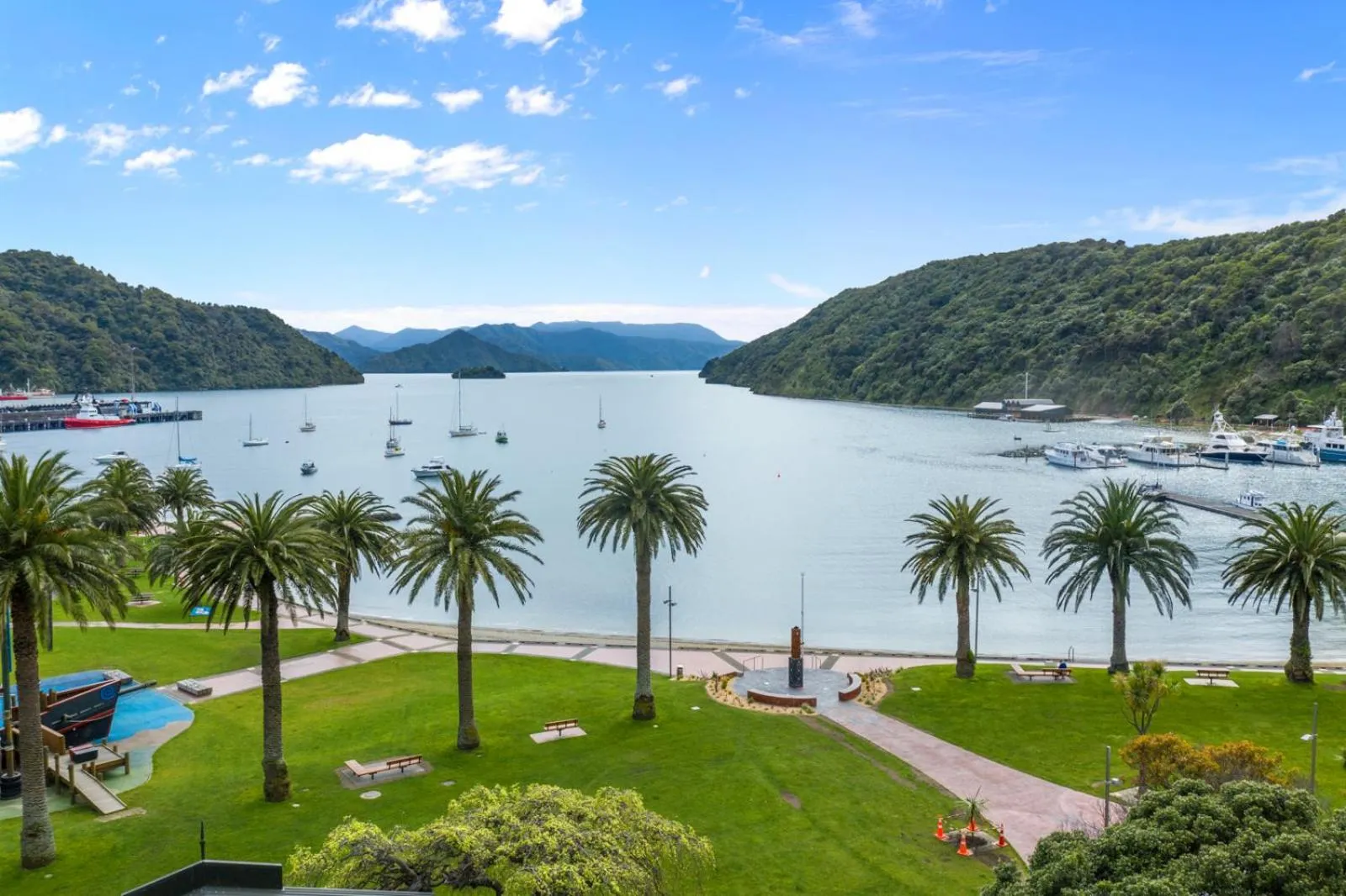 Sea view in Picton Waterfront Apartments
