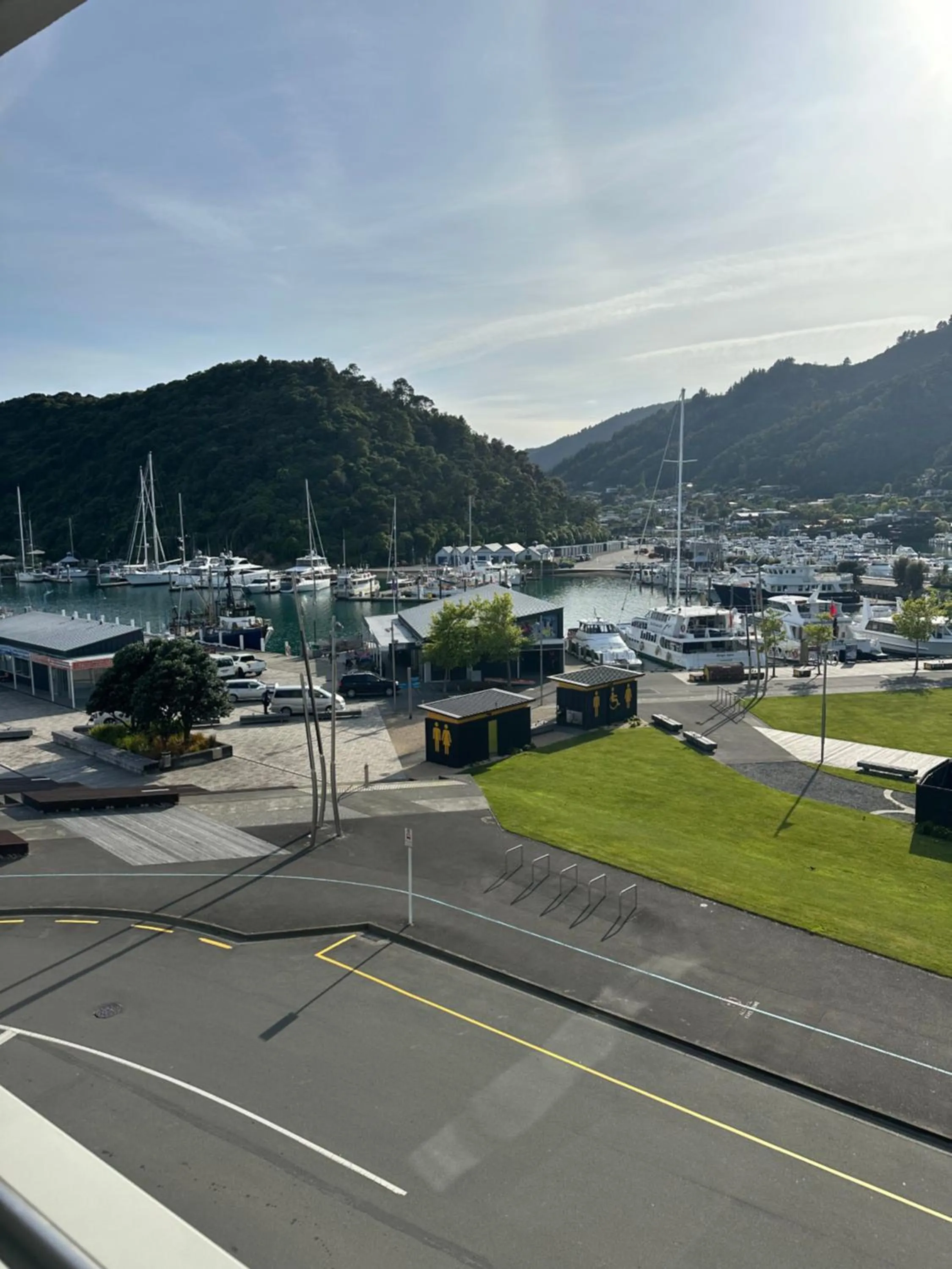 Sea view in Picton Waterfront Apartments