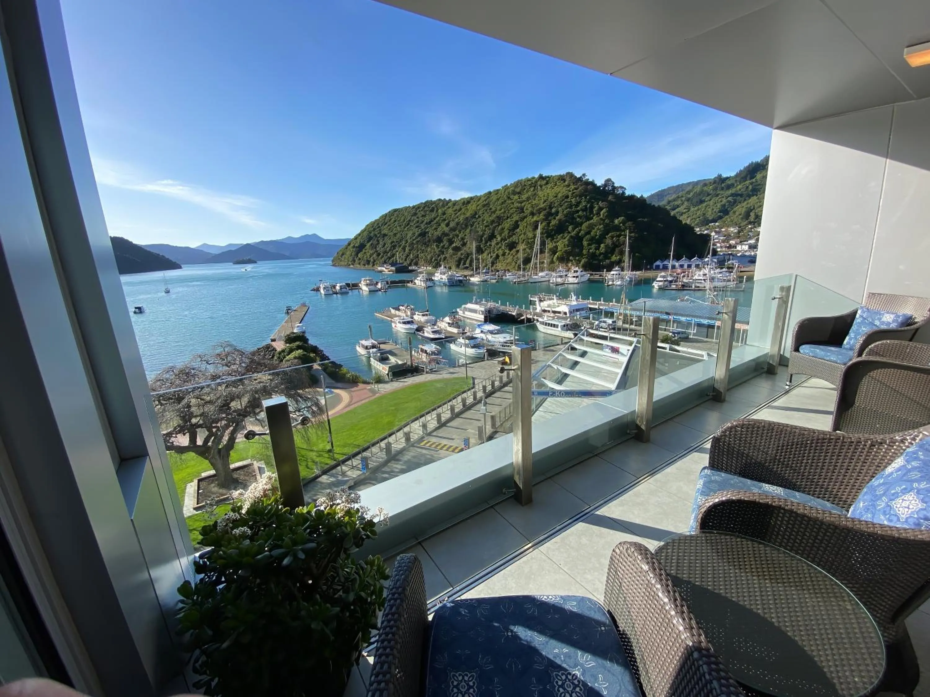 Balcony/Terrace in Picton Waterfront Apartments