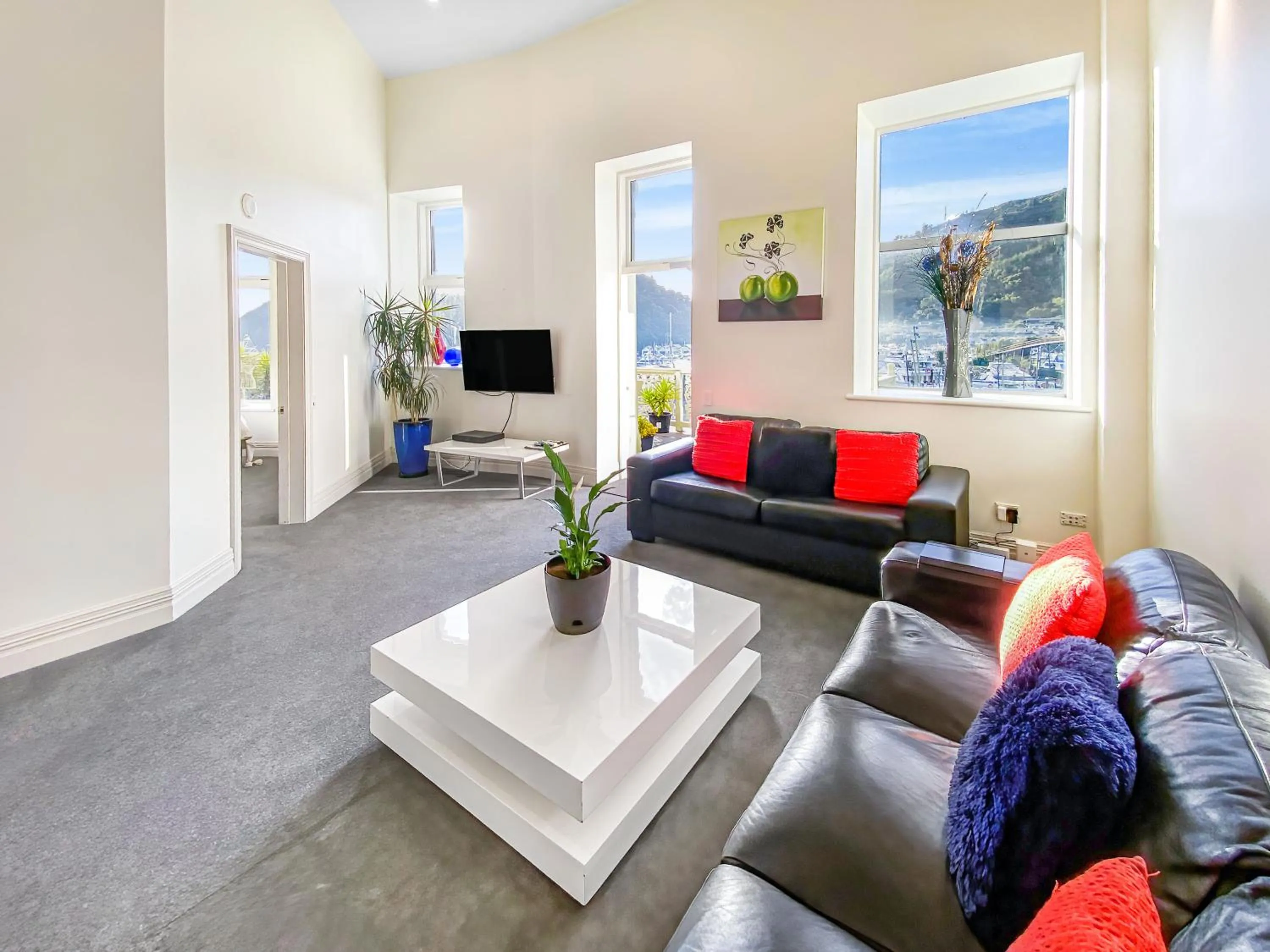 Living room in Picton Waterfront Apartments