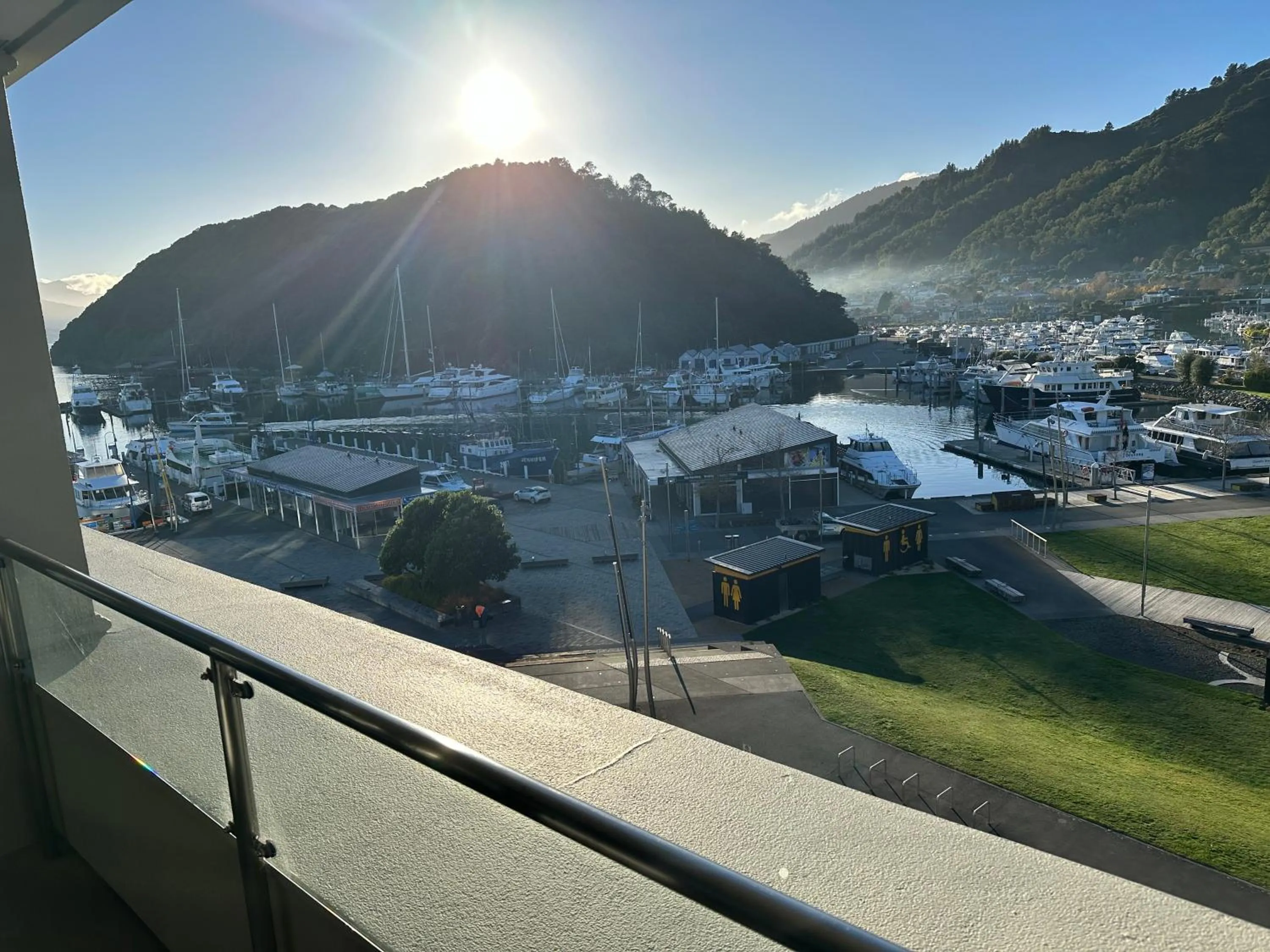 City view in Picton Waterfront Apartments