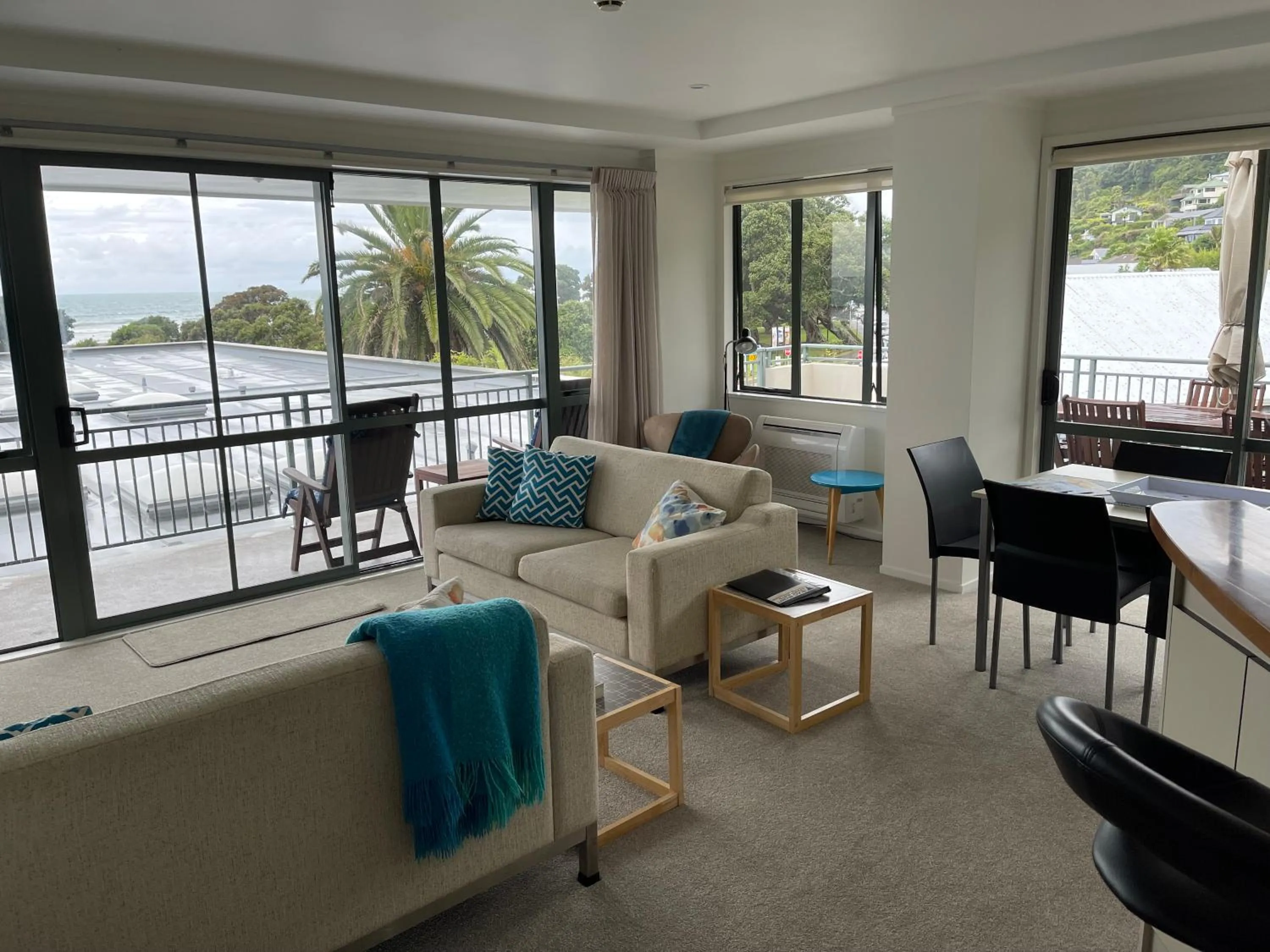 Living room in Beachpoint Apartments