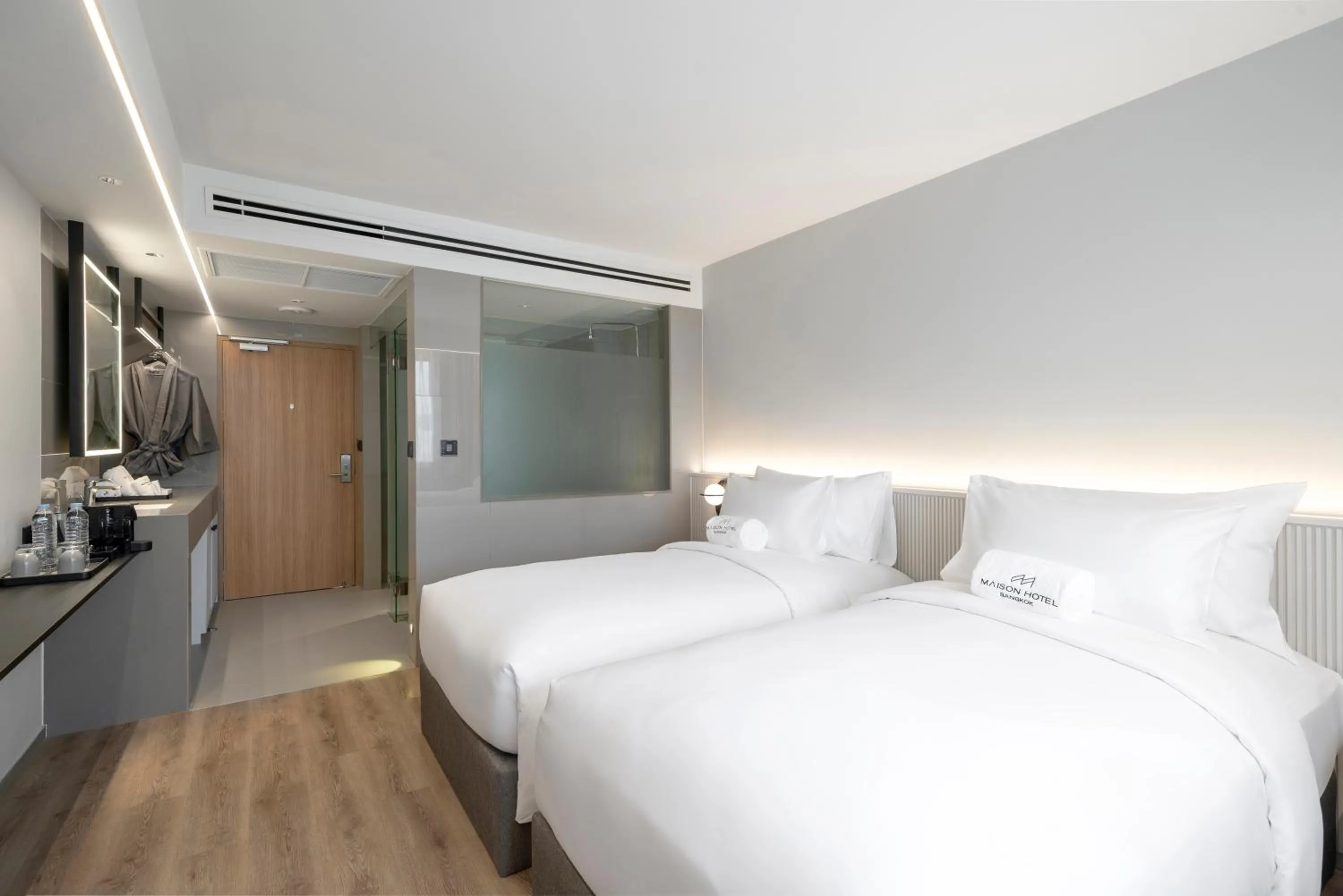 Bedroom, Bed in Maison Hotel Bangkok