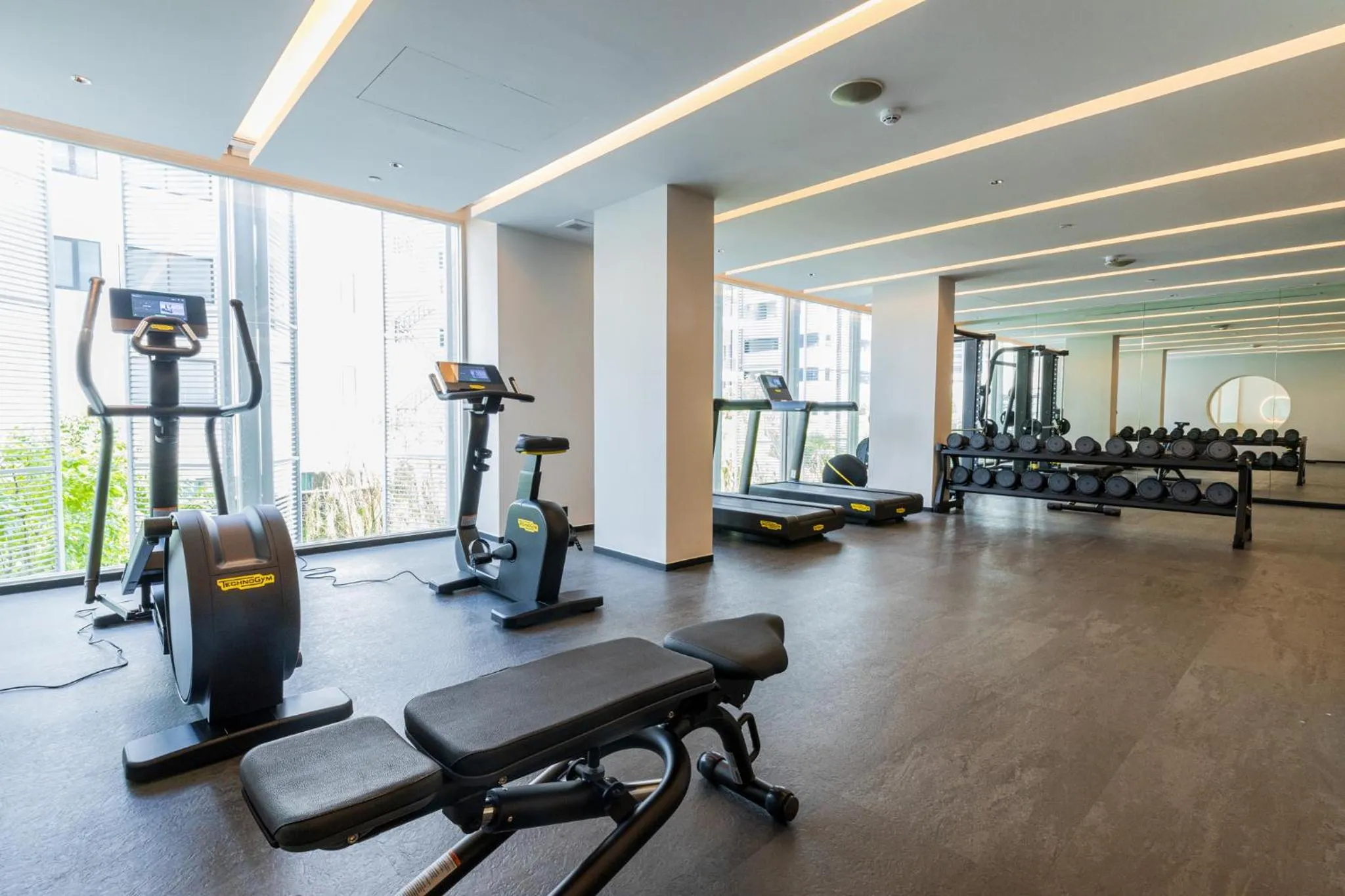 Fitness centre/facilities in Maison Hotel Bangkok