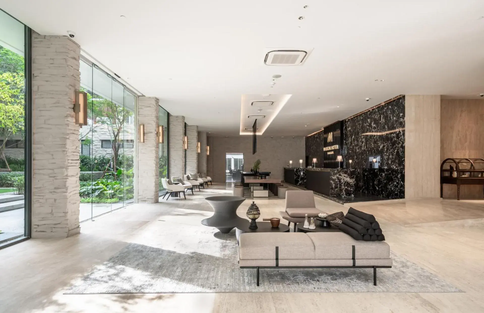 Lobby or reception in Maison Hotel Bangkok Lobby or reception in Maison Hotel Bangkok