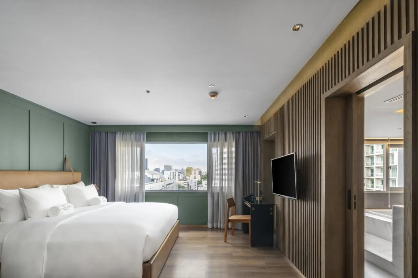 Bedroom, Bed in Maison Hotel Bangkok