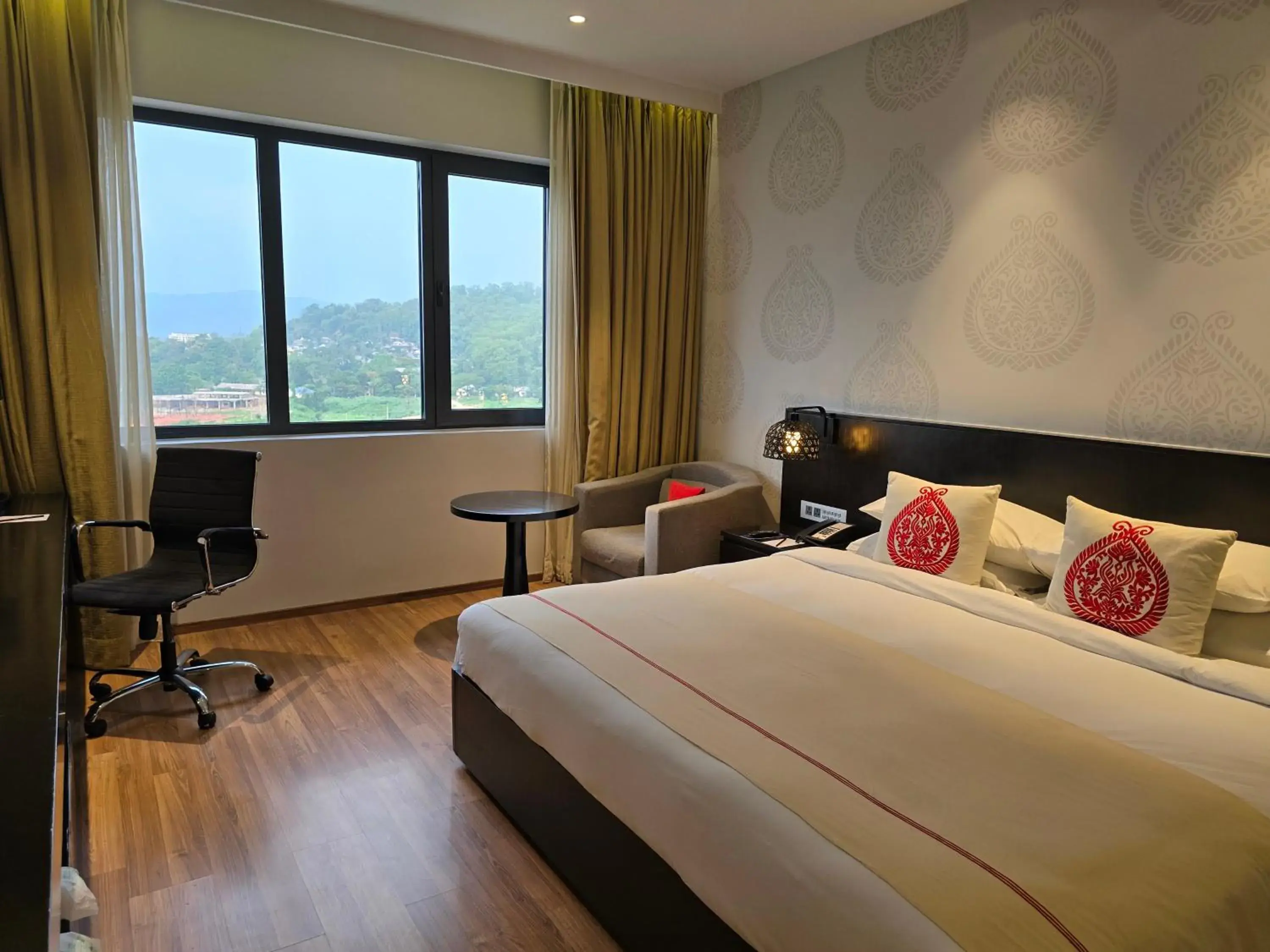 Deluxe Twin Room with Mountain View - single occupancy in Vivanta Guwahati Deluxe Twin Room with Mountain View - single occupancy in Vivanta Guwahati