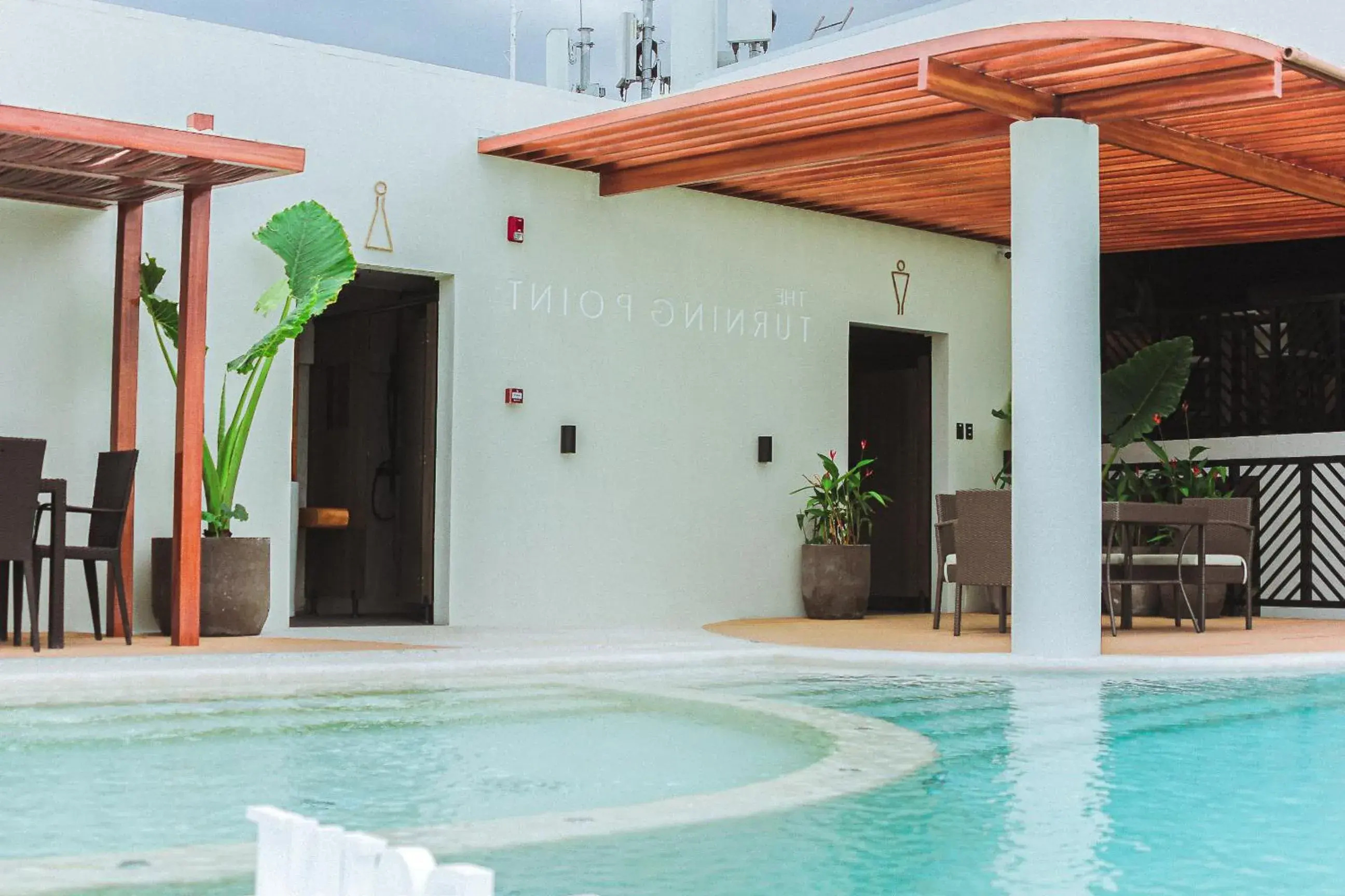 Swimming pool in Azzurro Hotel Swimming pool in Azzurro Hotel