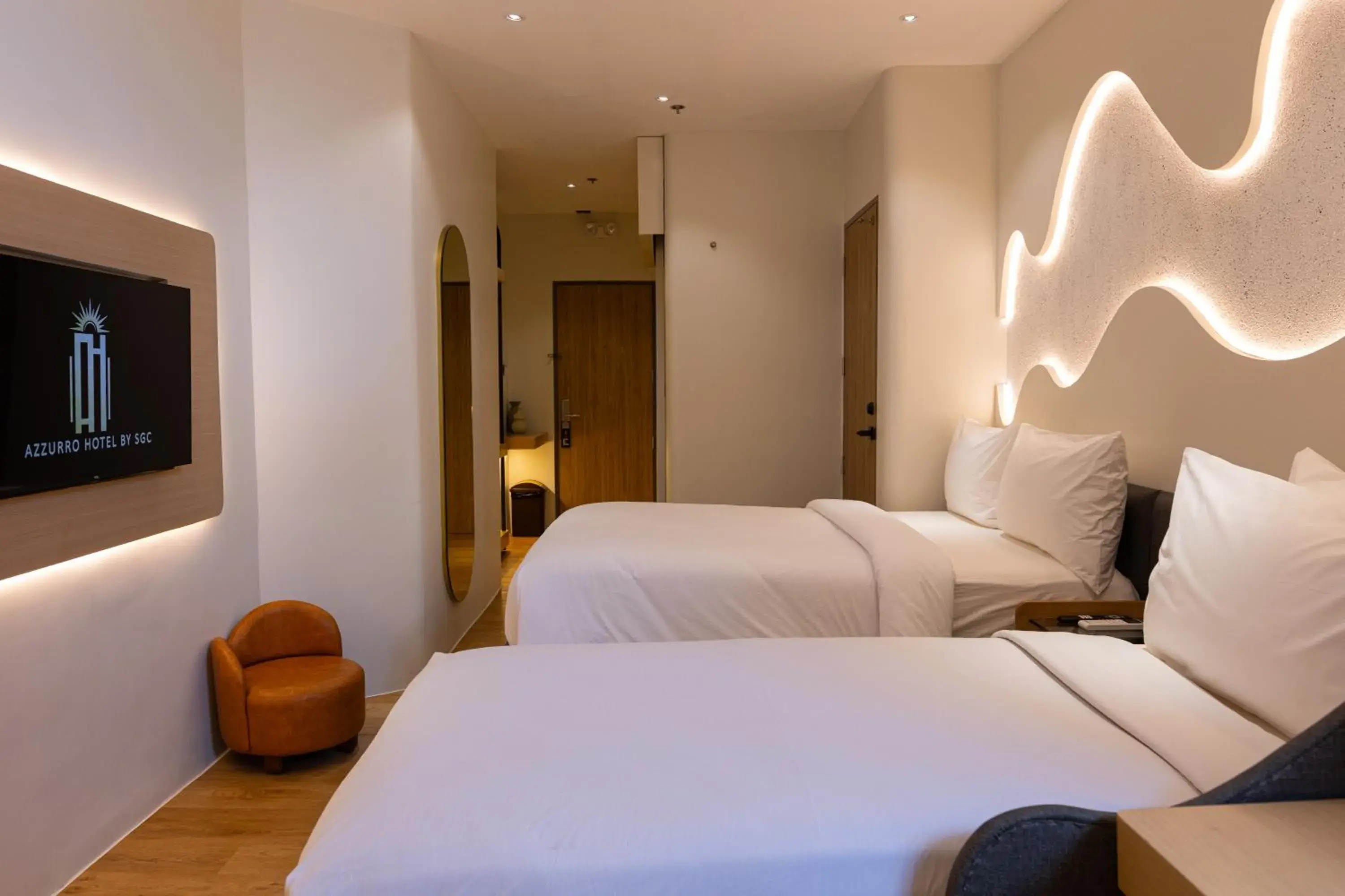 Bed in Azzurro Hotel Bed in Azzurro Hotel