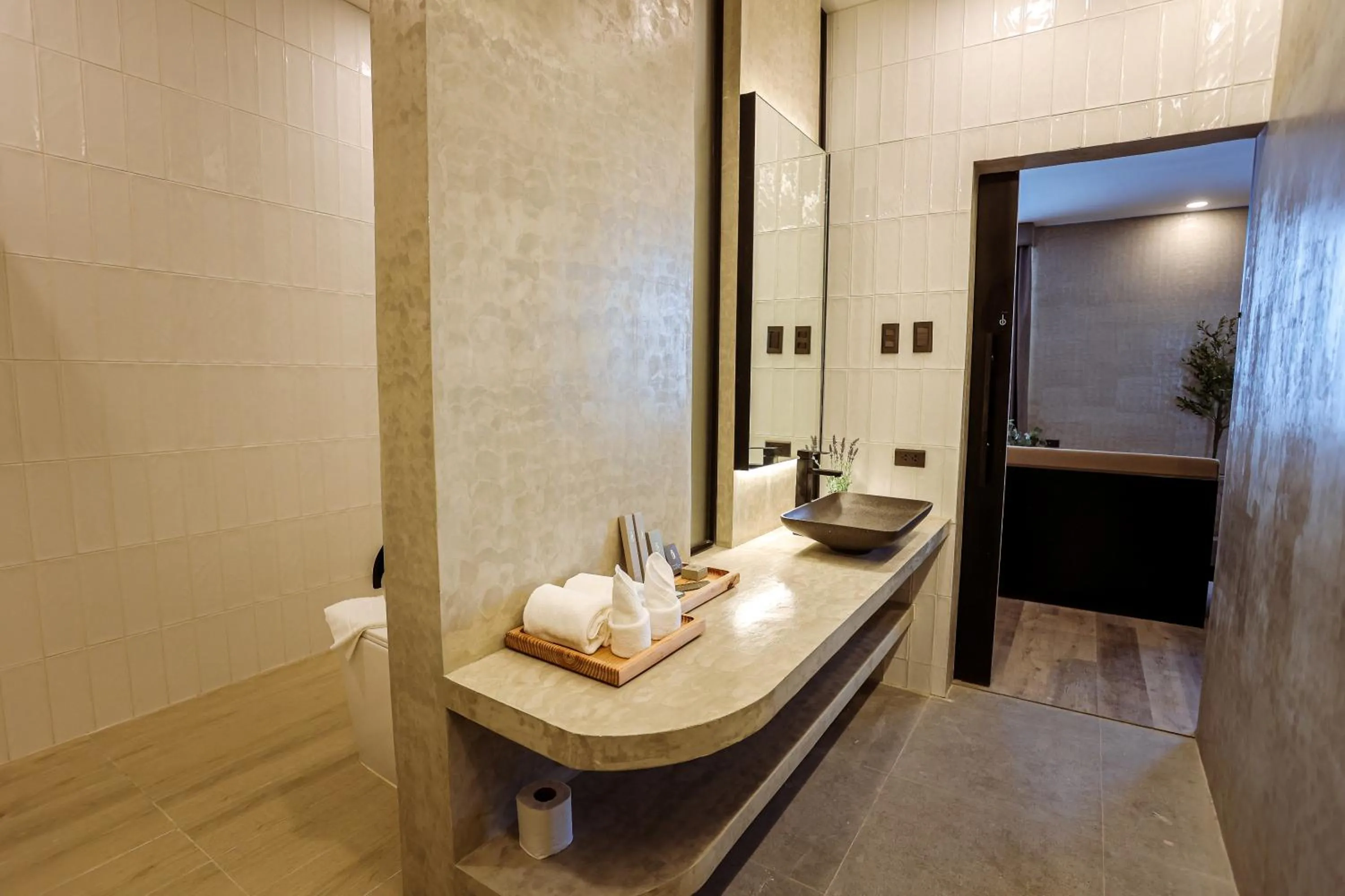 Bathroom in Azzurro Hotel