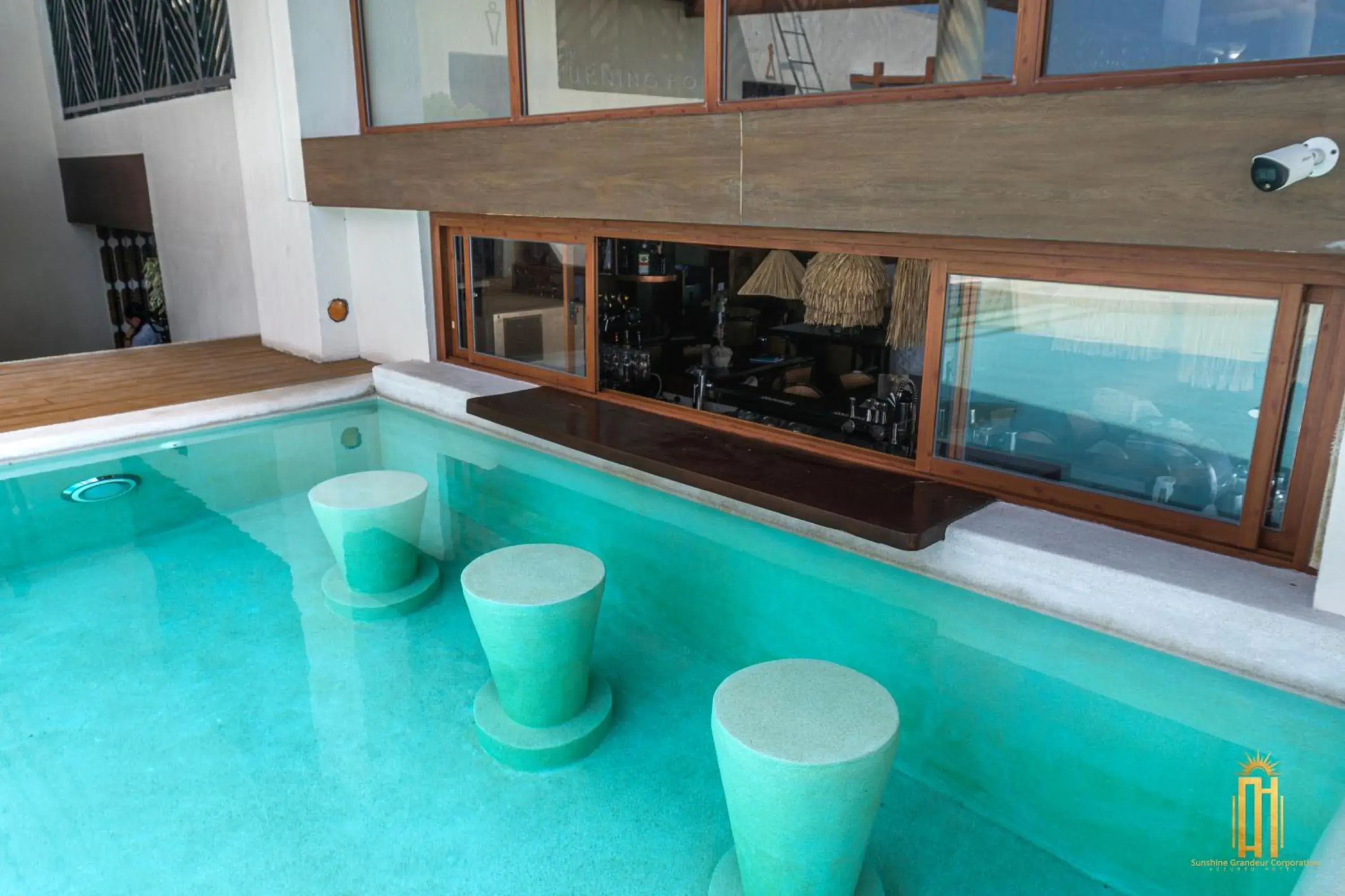 Swimming pool in Azzurro Hotel Swimming pool in Azzurro Hotel