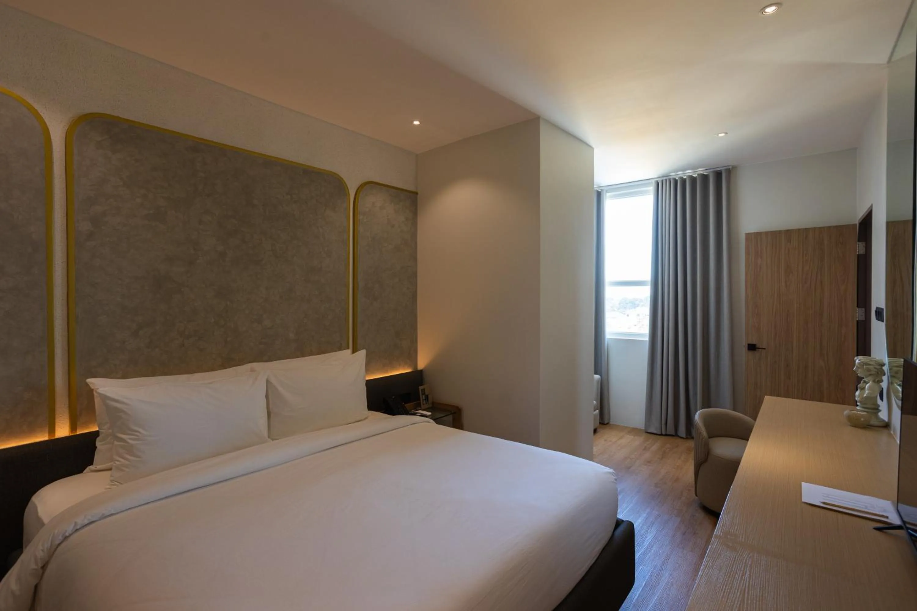 Bed in Azzurro Hotel