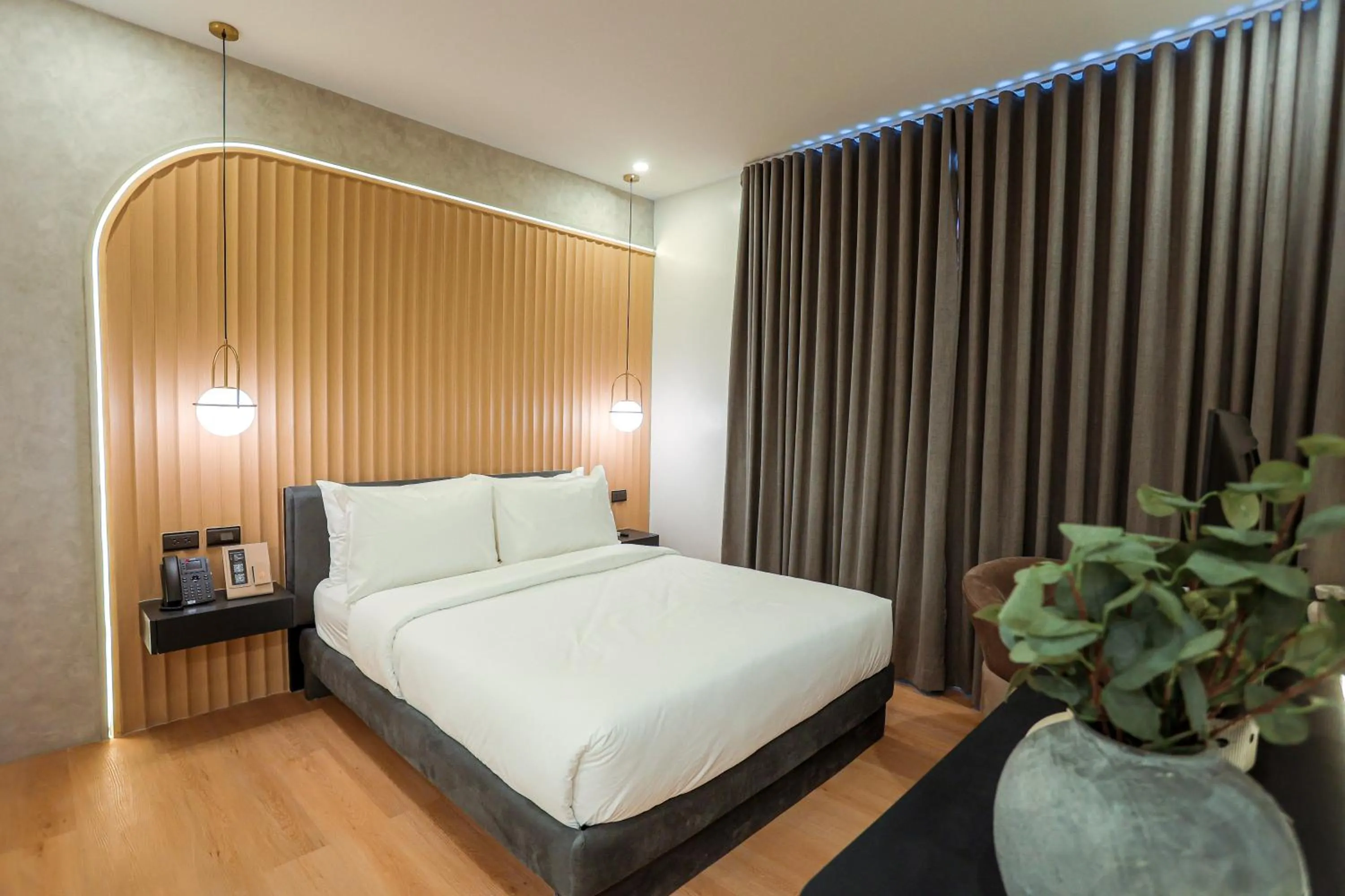 Bed in Azzurro Hotel