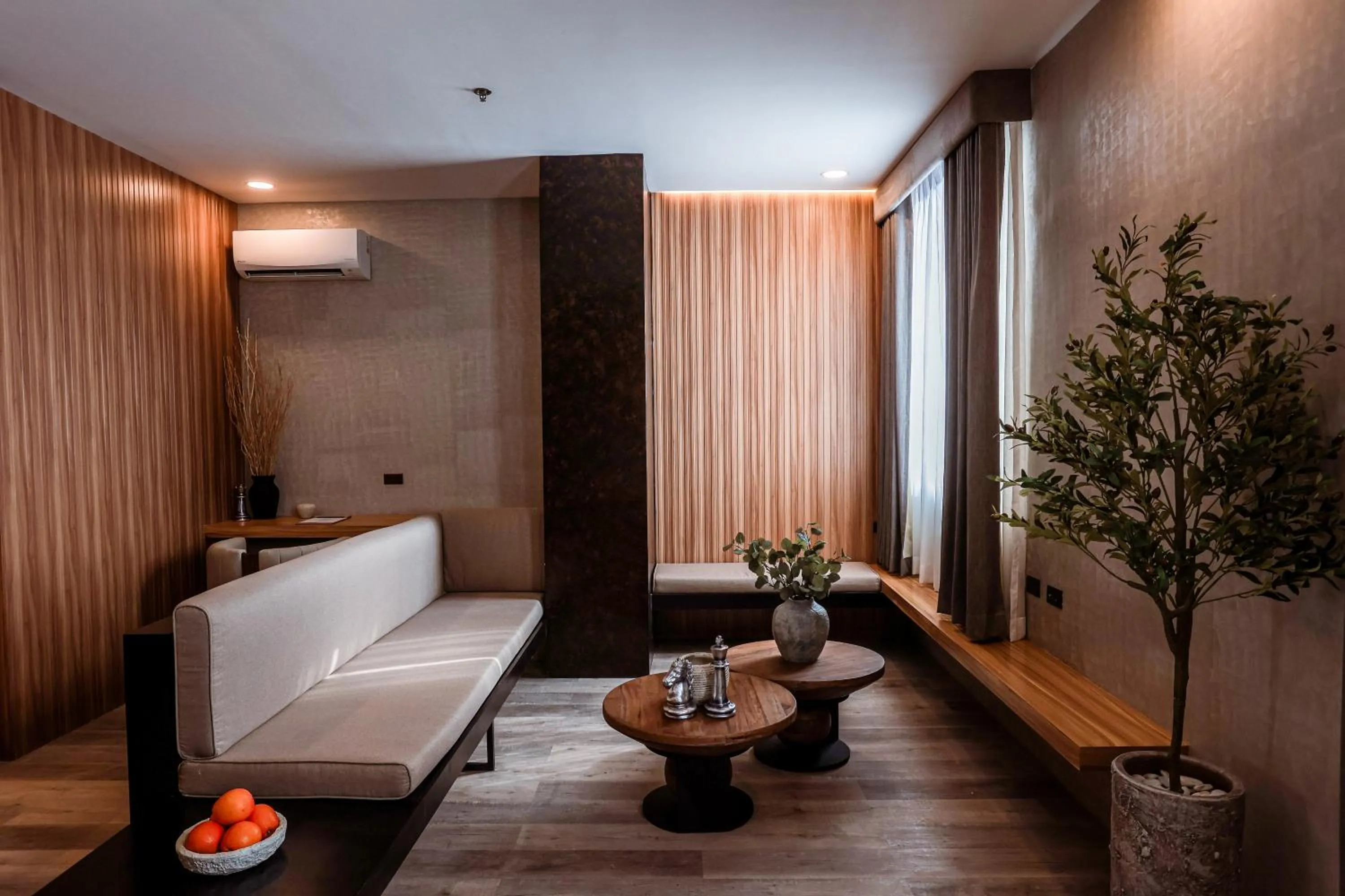 Living room, Bed in Azzurro Hotel