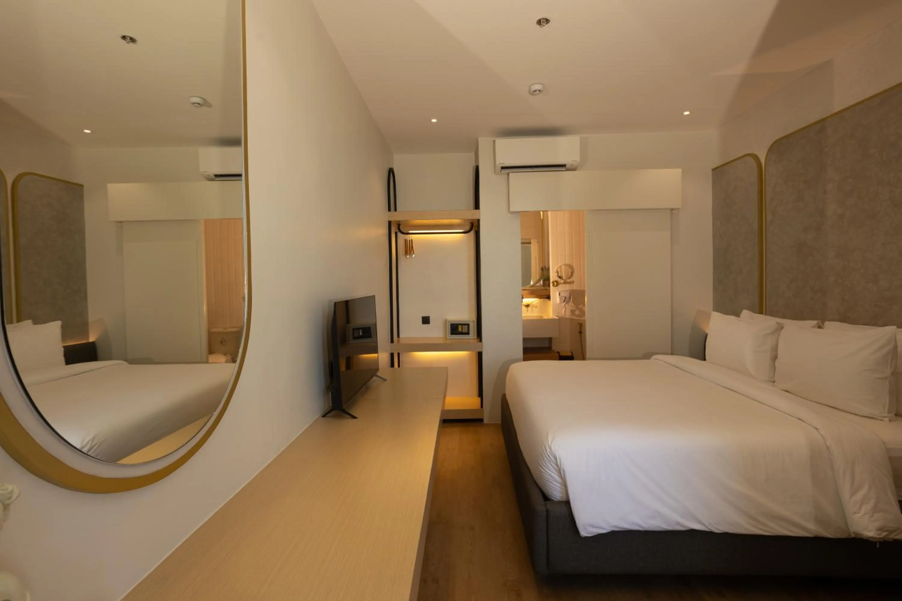 Bed in Azzurro Hotel