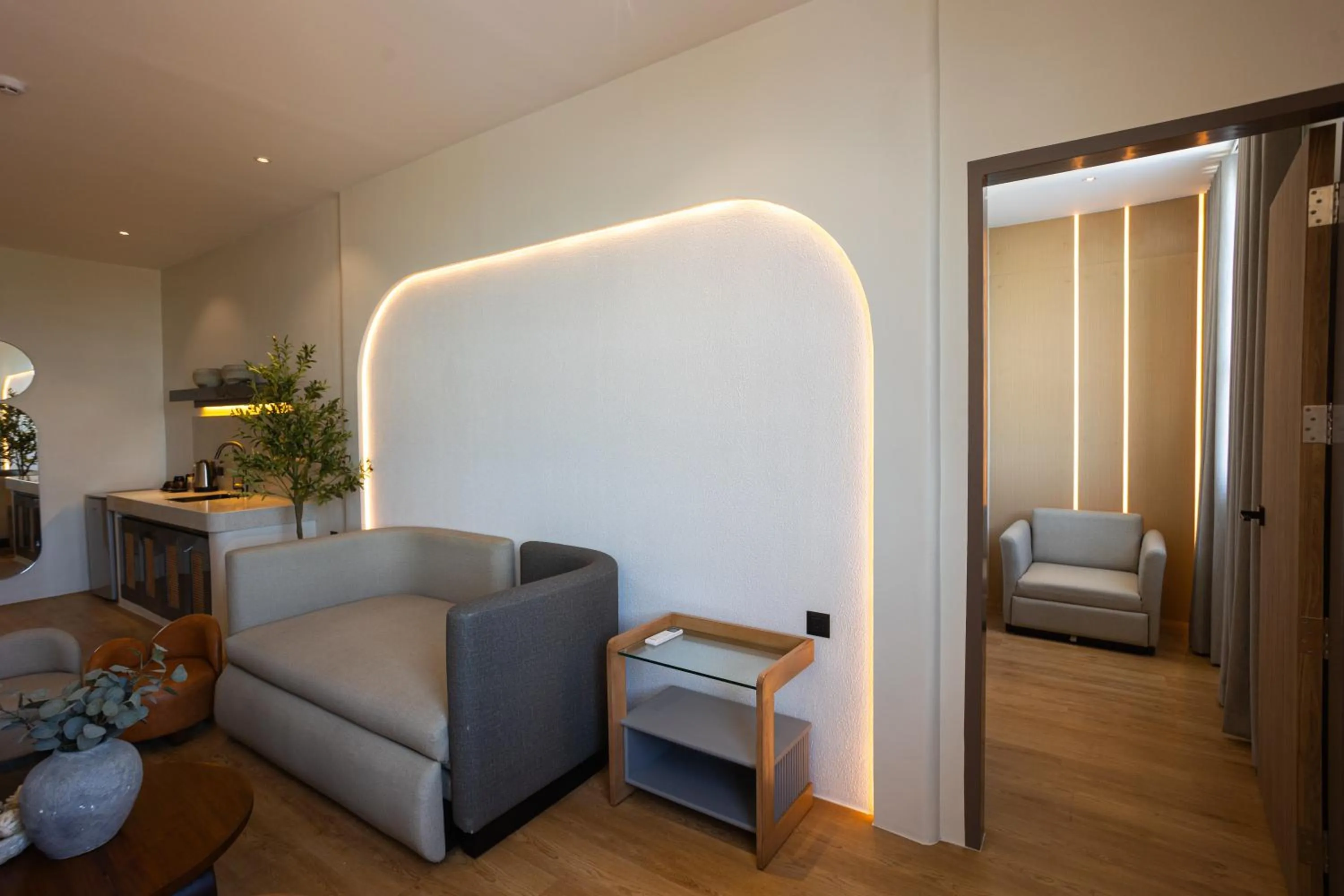 Bed in Azzurro Hotel