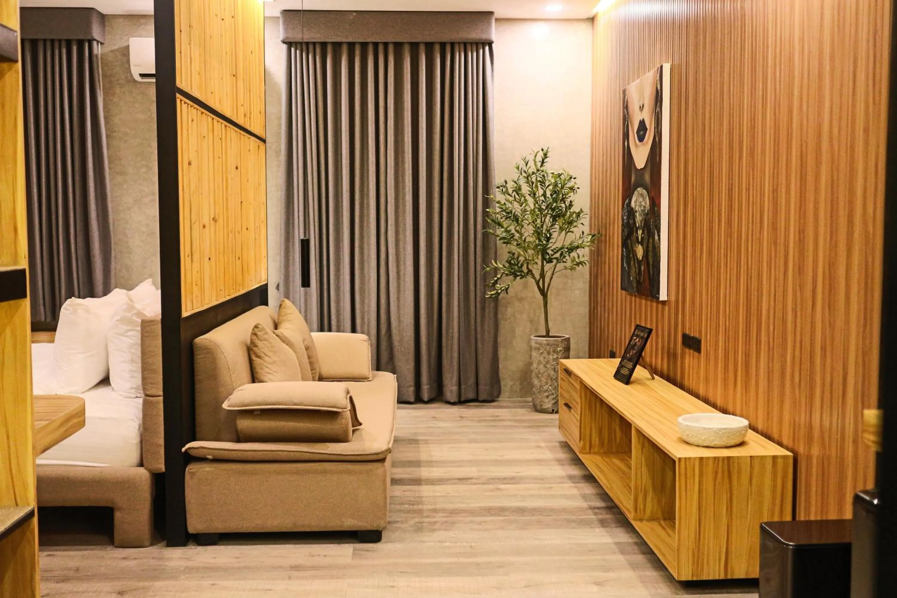 Living room in Azzurro Hotel