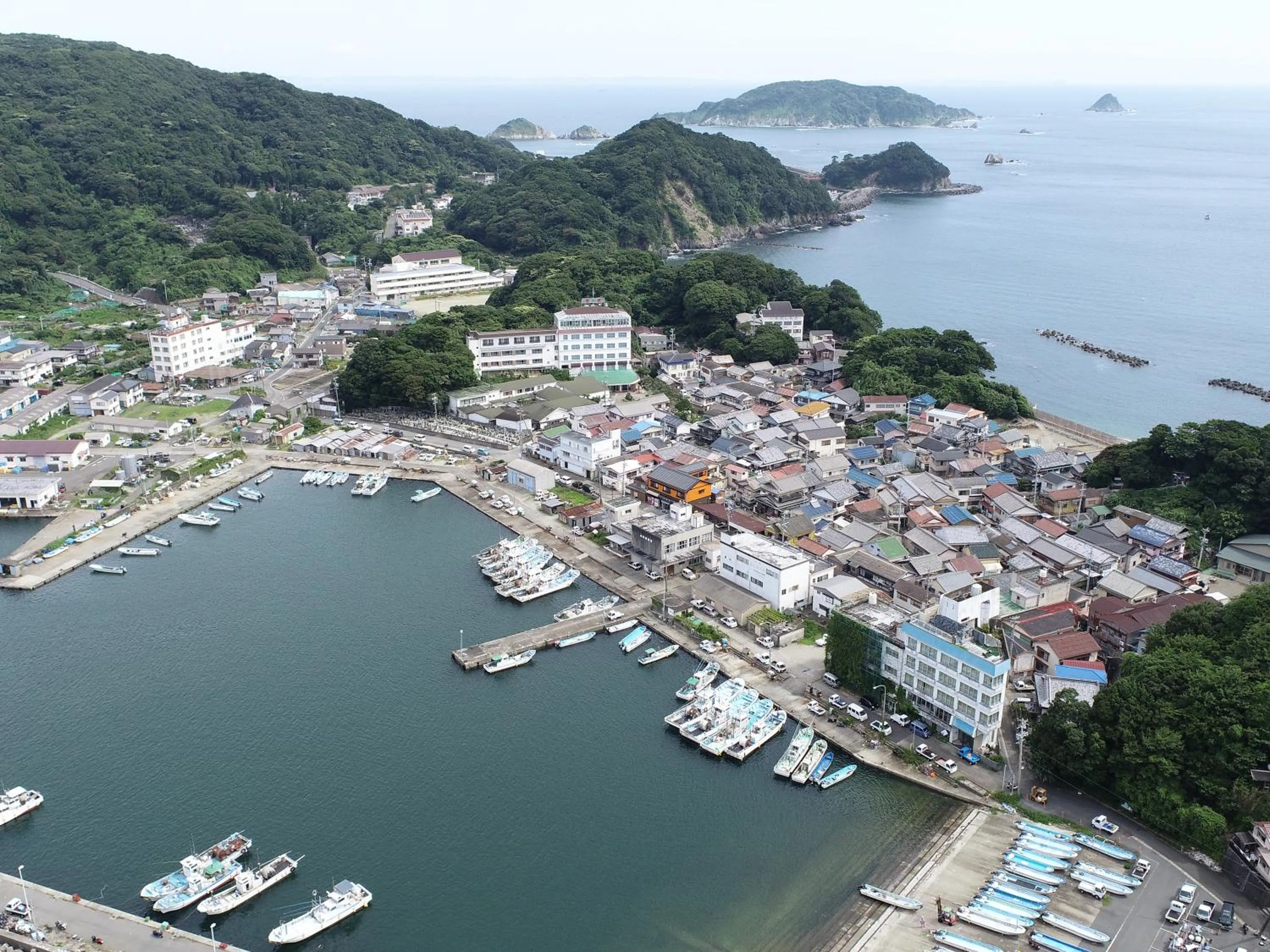 Bird's eye view in Suzunami