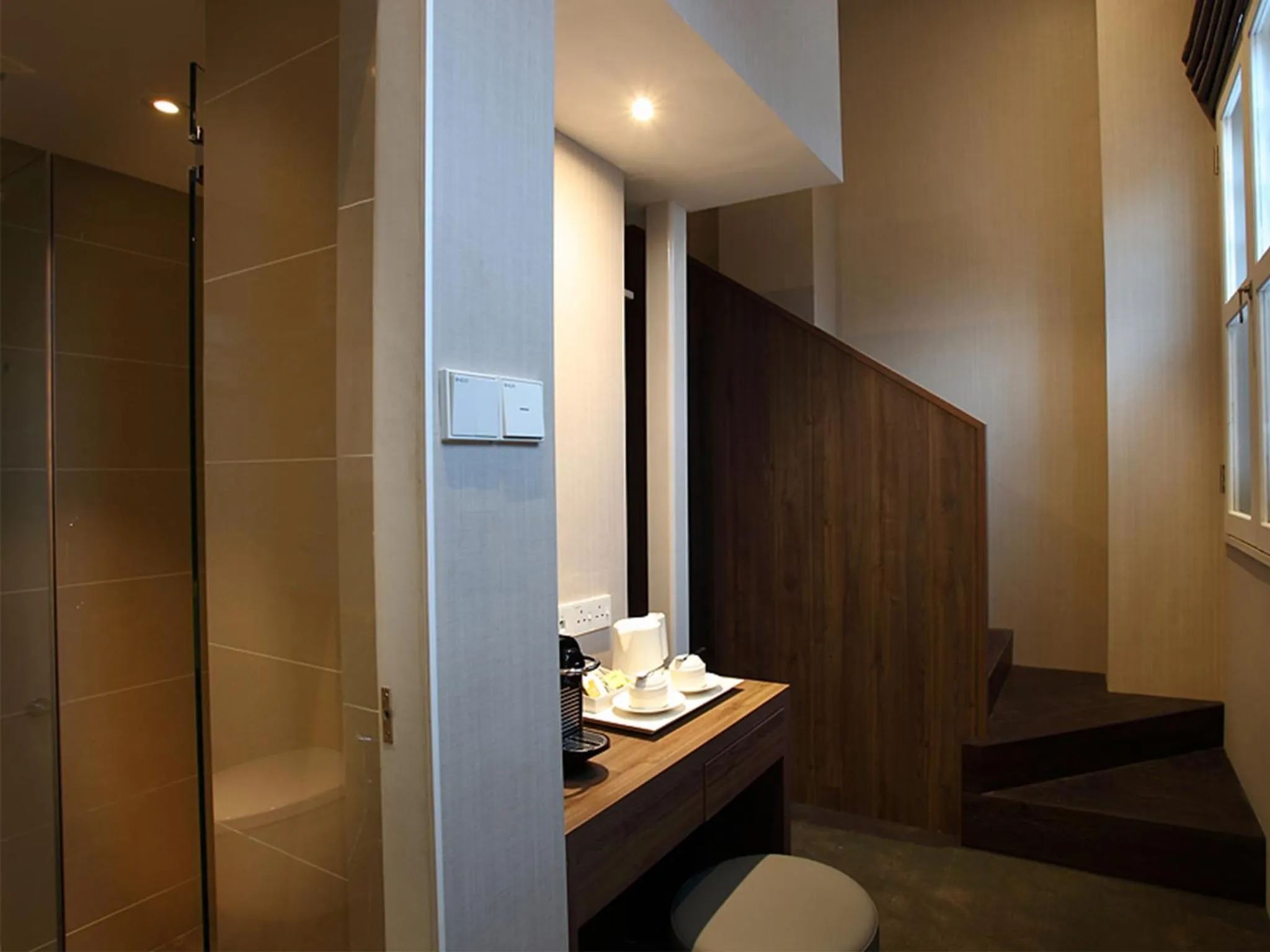 Bedroom in Arcadia Hotel