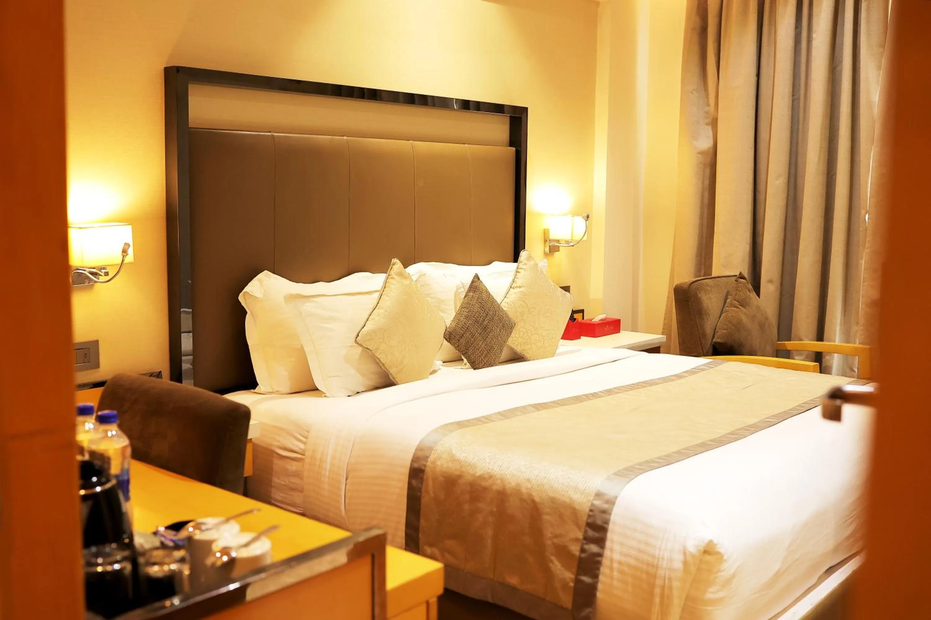 Coffee/tea facilities, Bed in Varju Villa